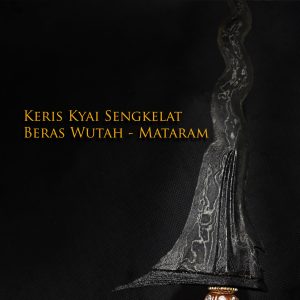 Keris Sengkelat Pamor Beras Wutah Mataram Kuno