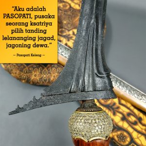 Keris Pasopati Asli Sepuh Kuno