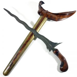 Pusaka Keris Carang Soka Pamor Sodo Sakler