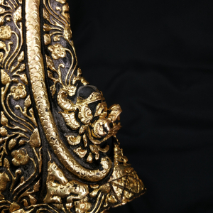 Keris Bugis Naga Raja Kinatah Emas