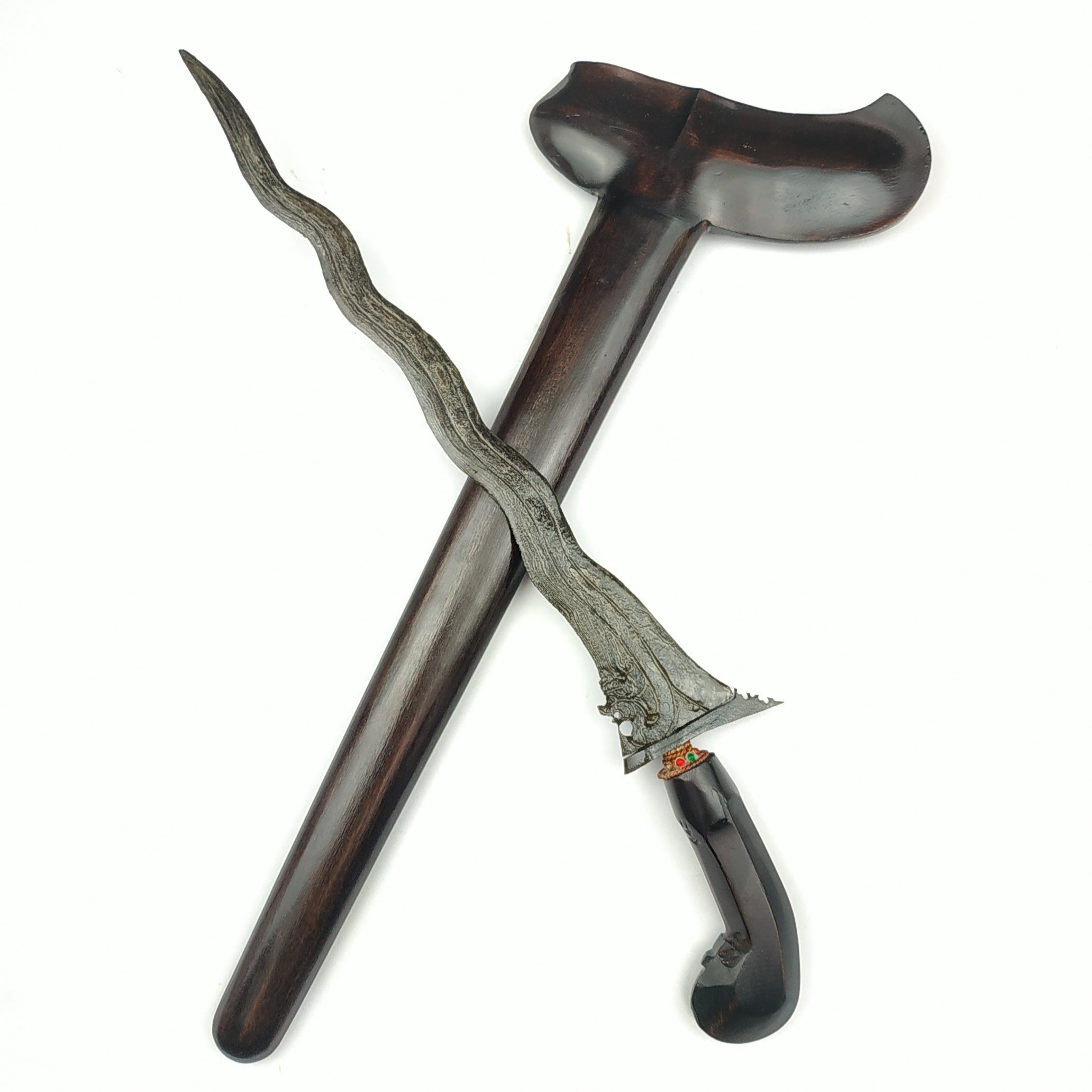 Keris Nogo Siluman Pamor Banyu Mili - Pusaka Keris