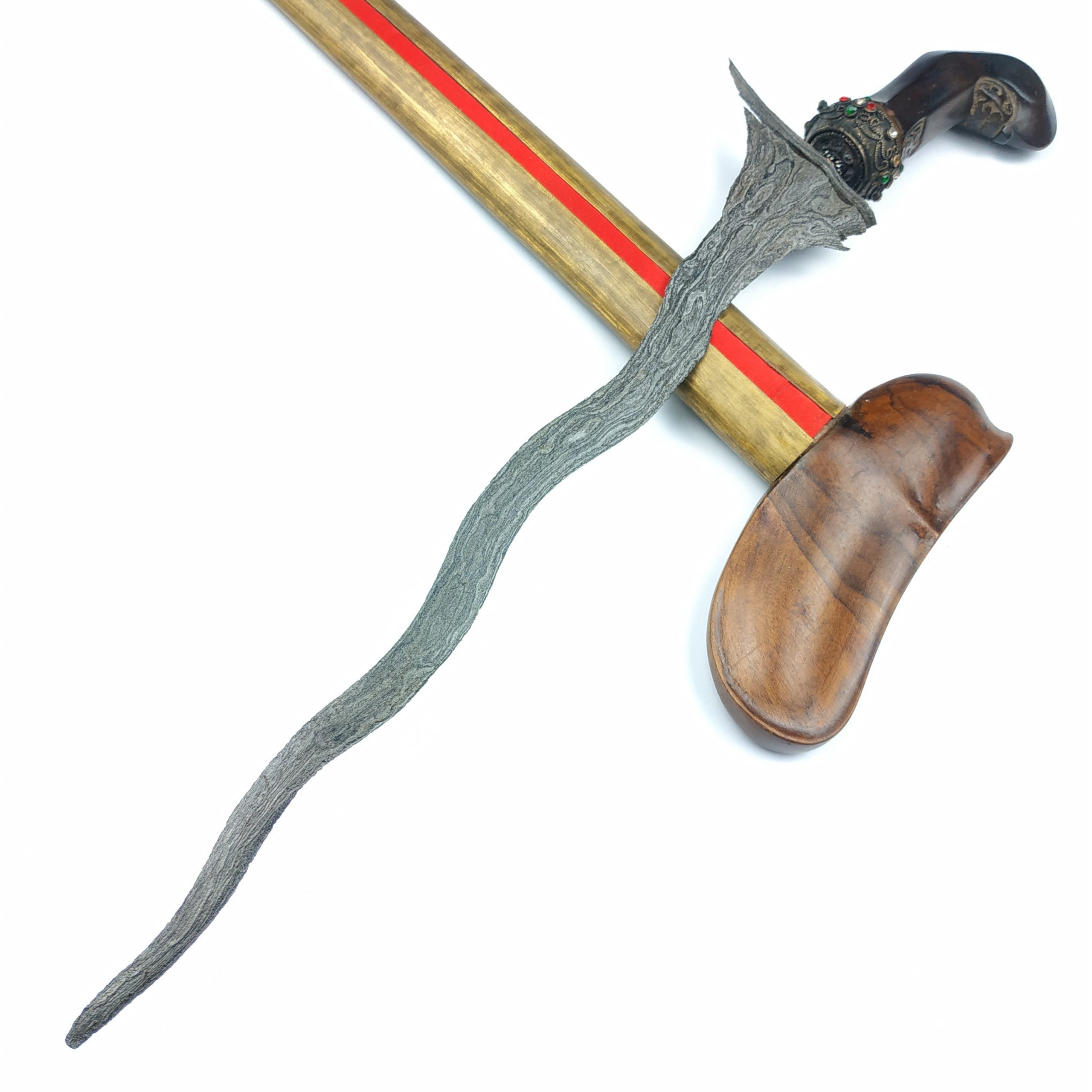 Kebak Rattle Instrument Keris Carubuk Pamor Pedaringan Kebak - Pusaka Keris