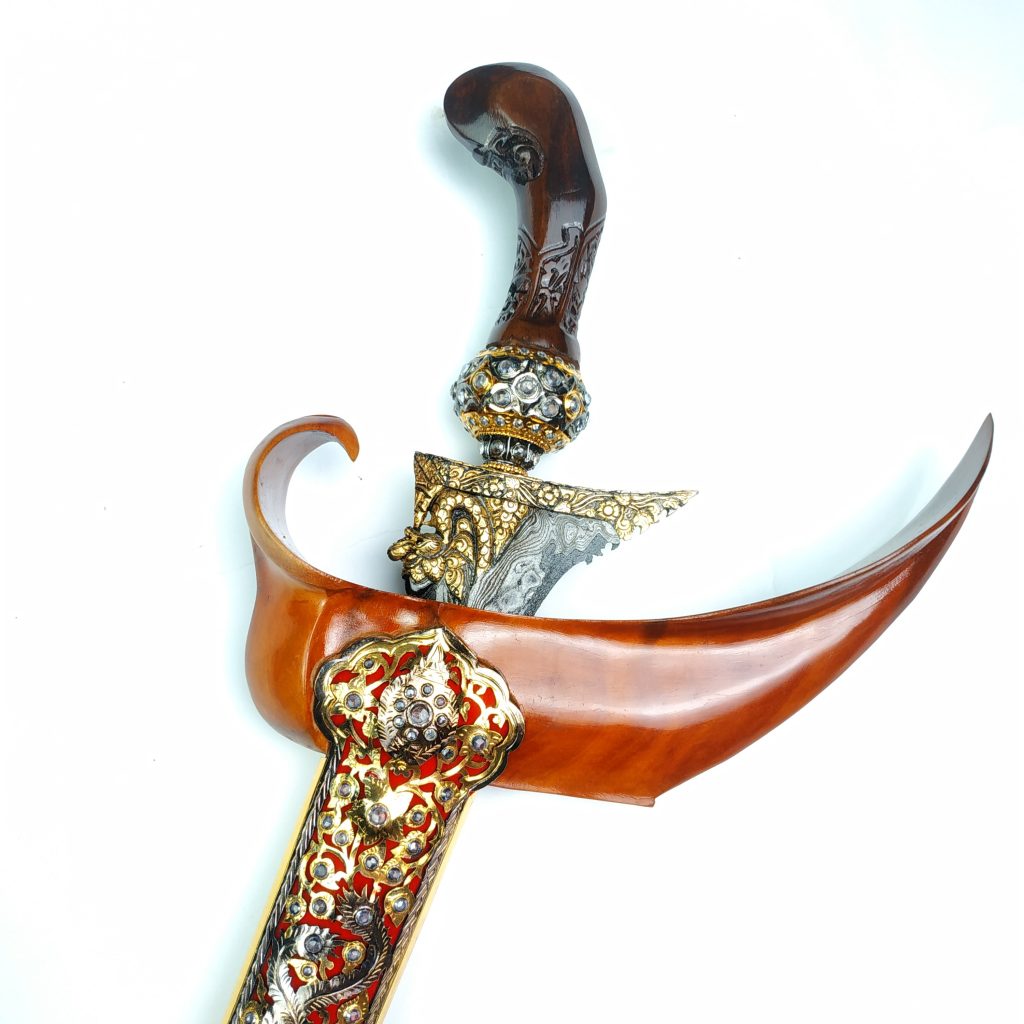 Keris Naga Siluman Kinatah Pamor Segoro Muncar Garap Istimewa