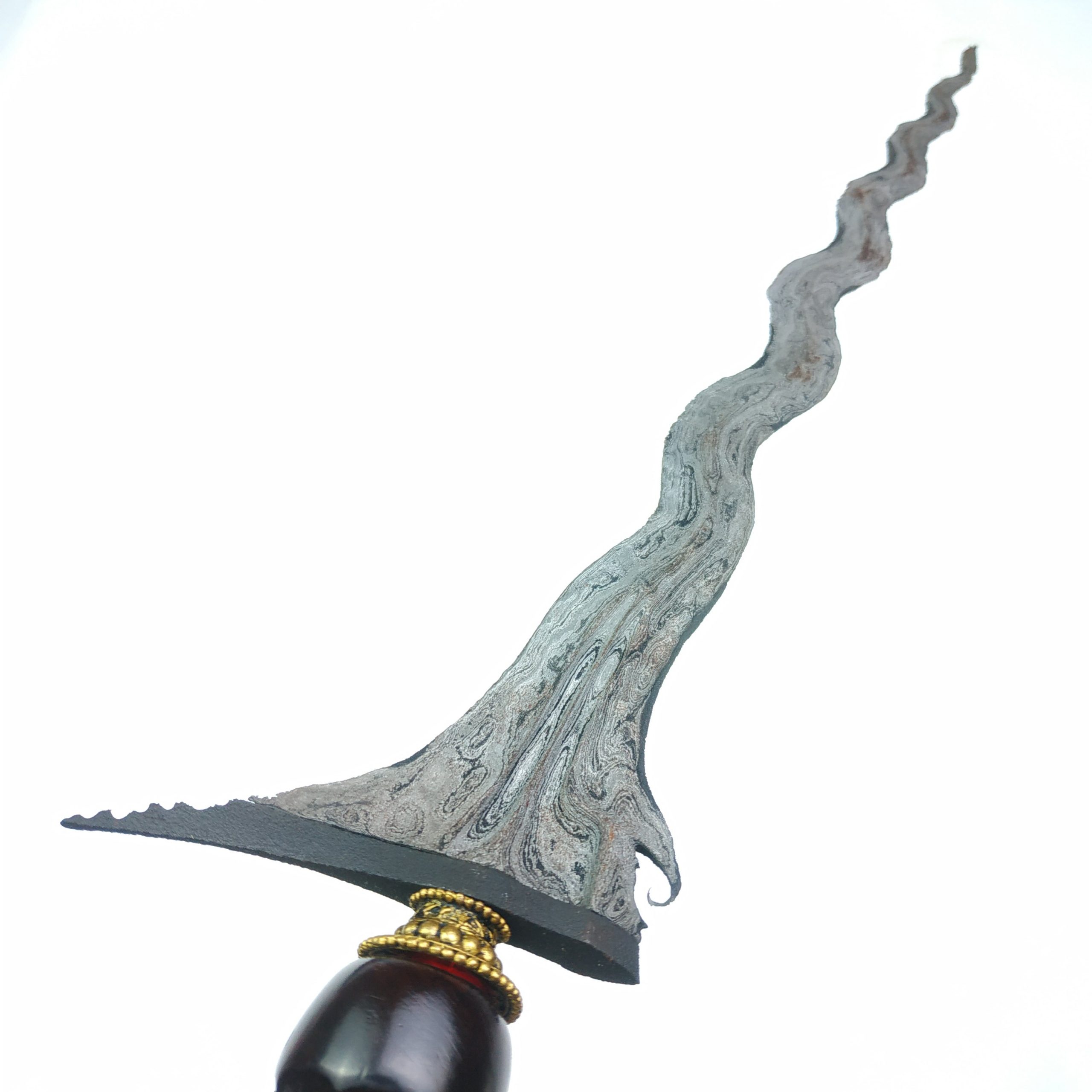 Kebak Rattle Instrument Keris Sengkelat Pamor Pedaringan Kebak - Pusaka Keris