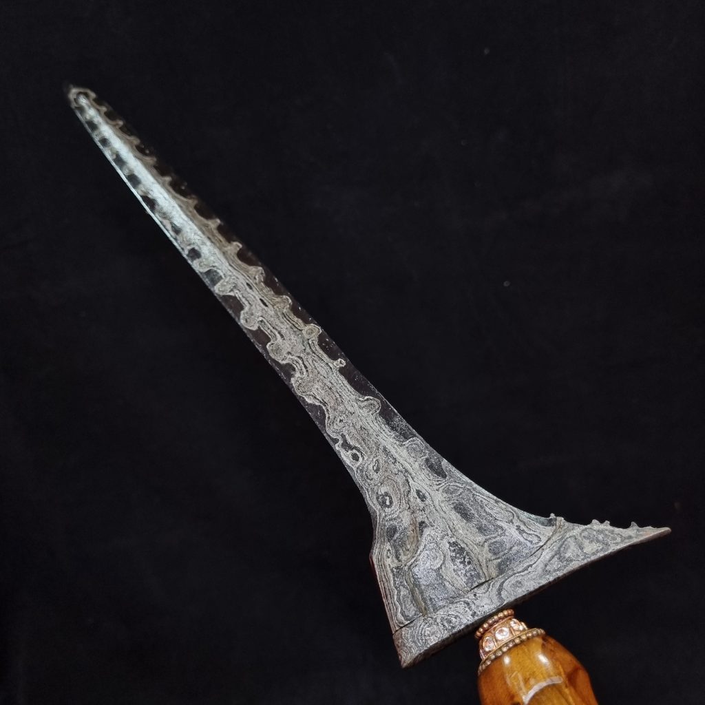 Keris Pamor Bonang Rinenteng Sepuh Asli