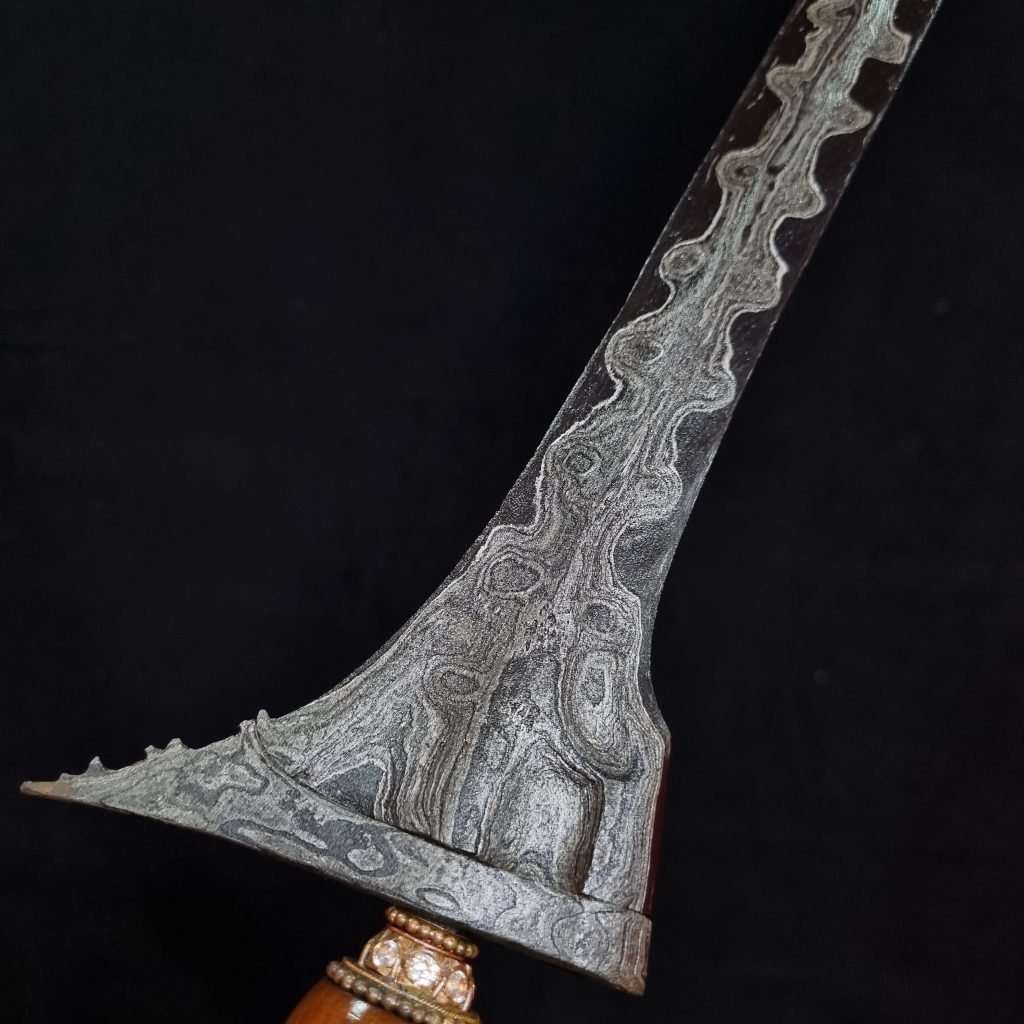 Keris Pamor Bonang Rinenteng Sepuh Asli