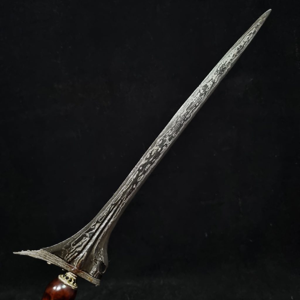 Keris Sinom Tindik Emas Asli Sepuh