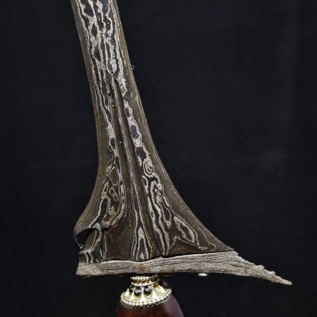 Keris Sinom Tindik Emas Asli Sepuh