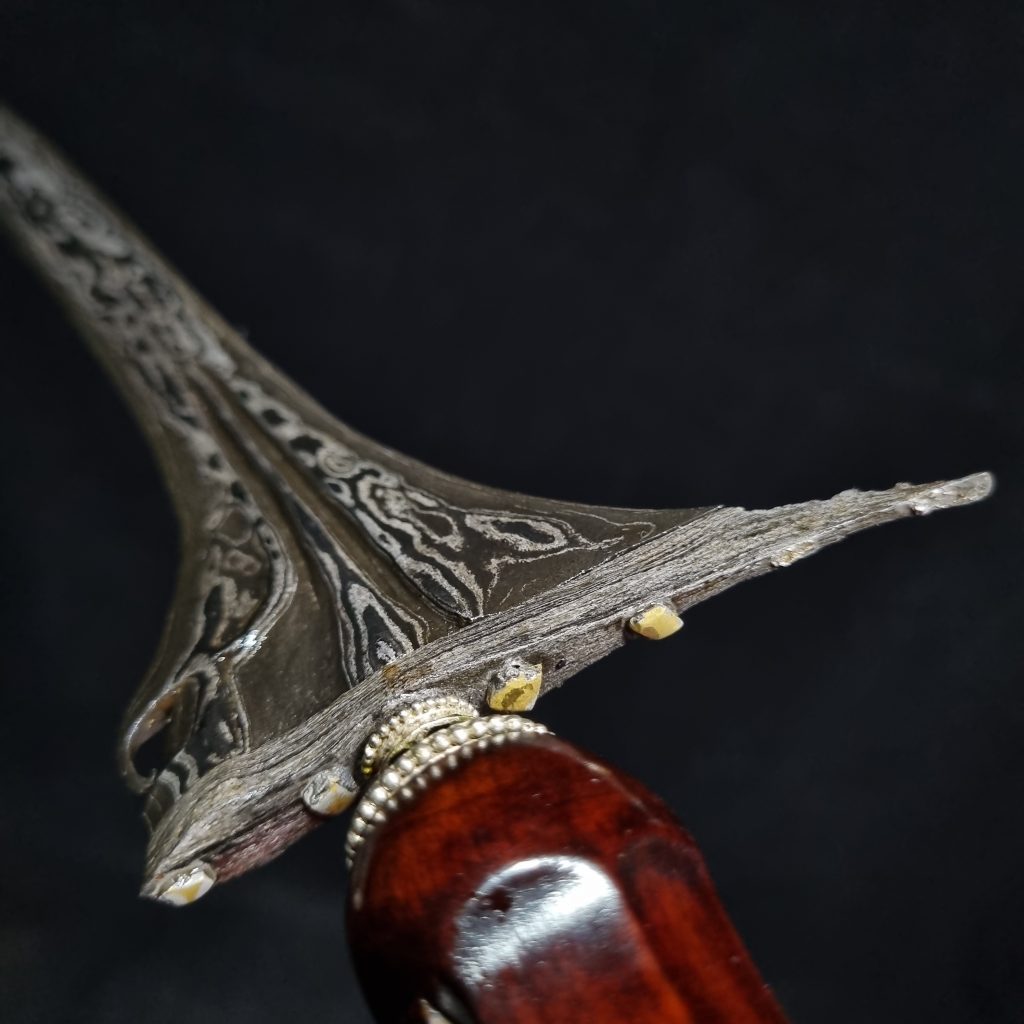 Keris Sinom Tindik Emas Asli Sepuh