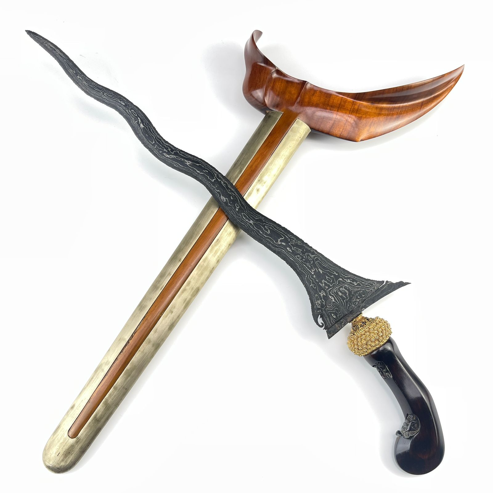 Keris Carubuk Luk 7 Mataram Amangkurat Sepuh