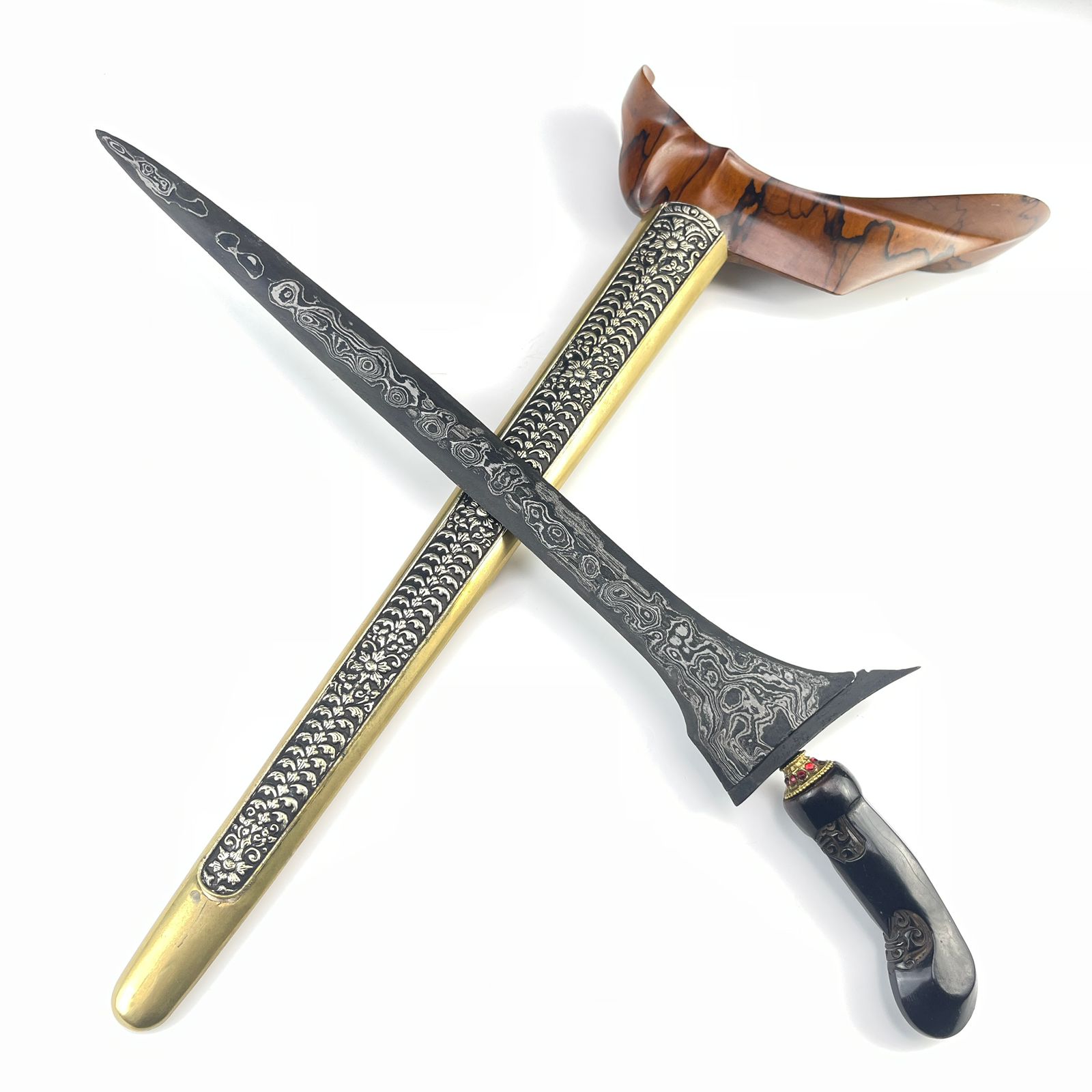 Keris Jalak Tilam Sari Pamor Melati Sinebar