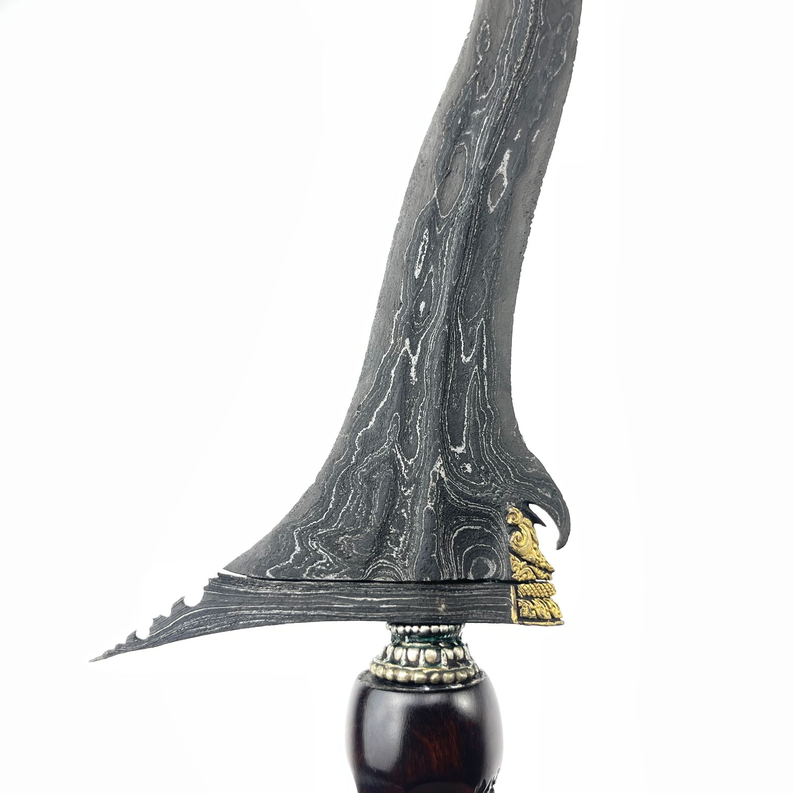 Keris Pandawa Lare Luk 5 Tinatah Emas Panji Wilis Sepuh