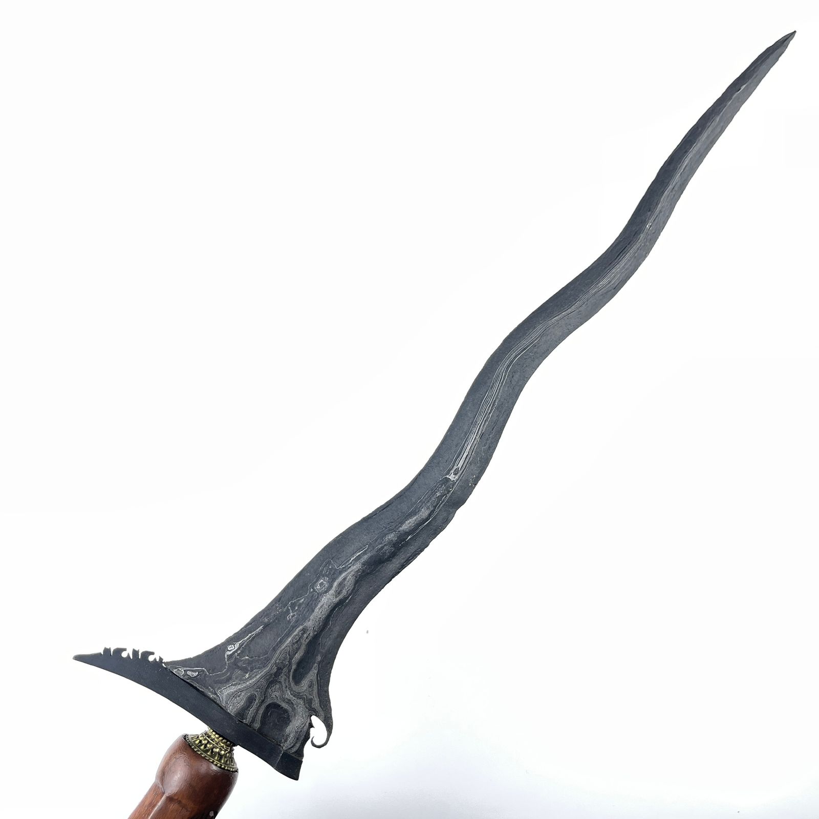 Keris Pandawa Lare Pamor Pancuran Mas Tangguh Demak Sepuh