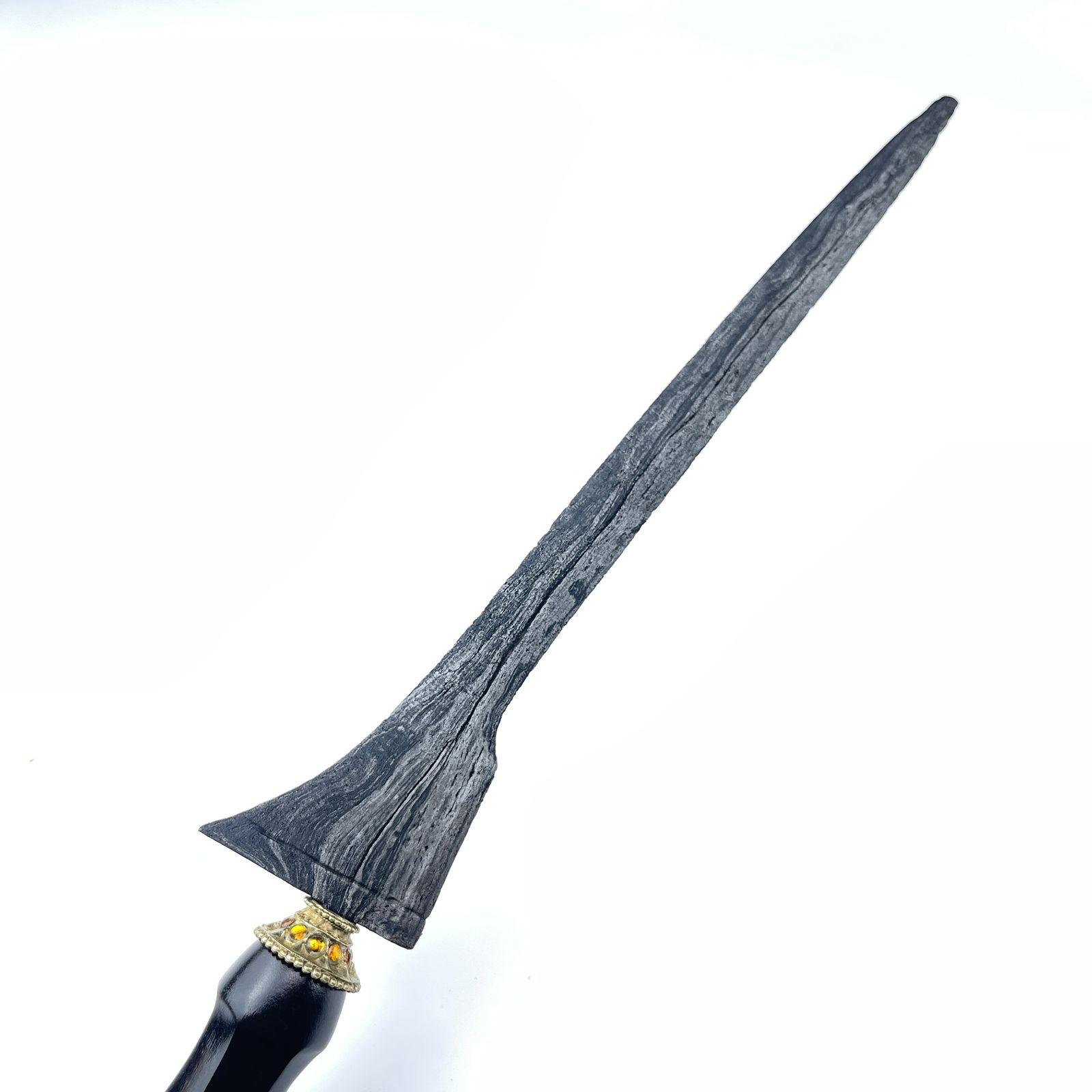 Keris Patrem Kebo Lajer Tangguh Pajajaran Ori Sepuh