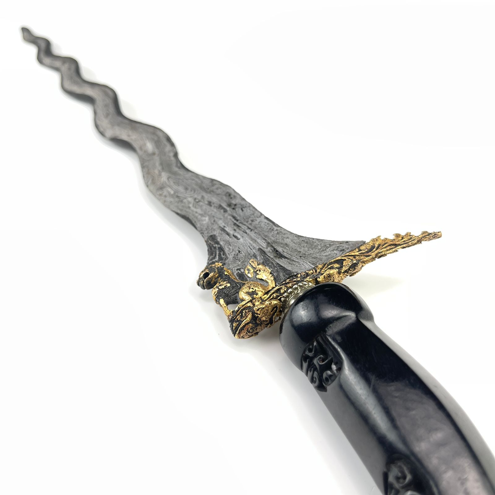 Keris Singa Barong Luk 11 Tinatah Emas Mataram Sultan Agung