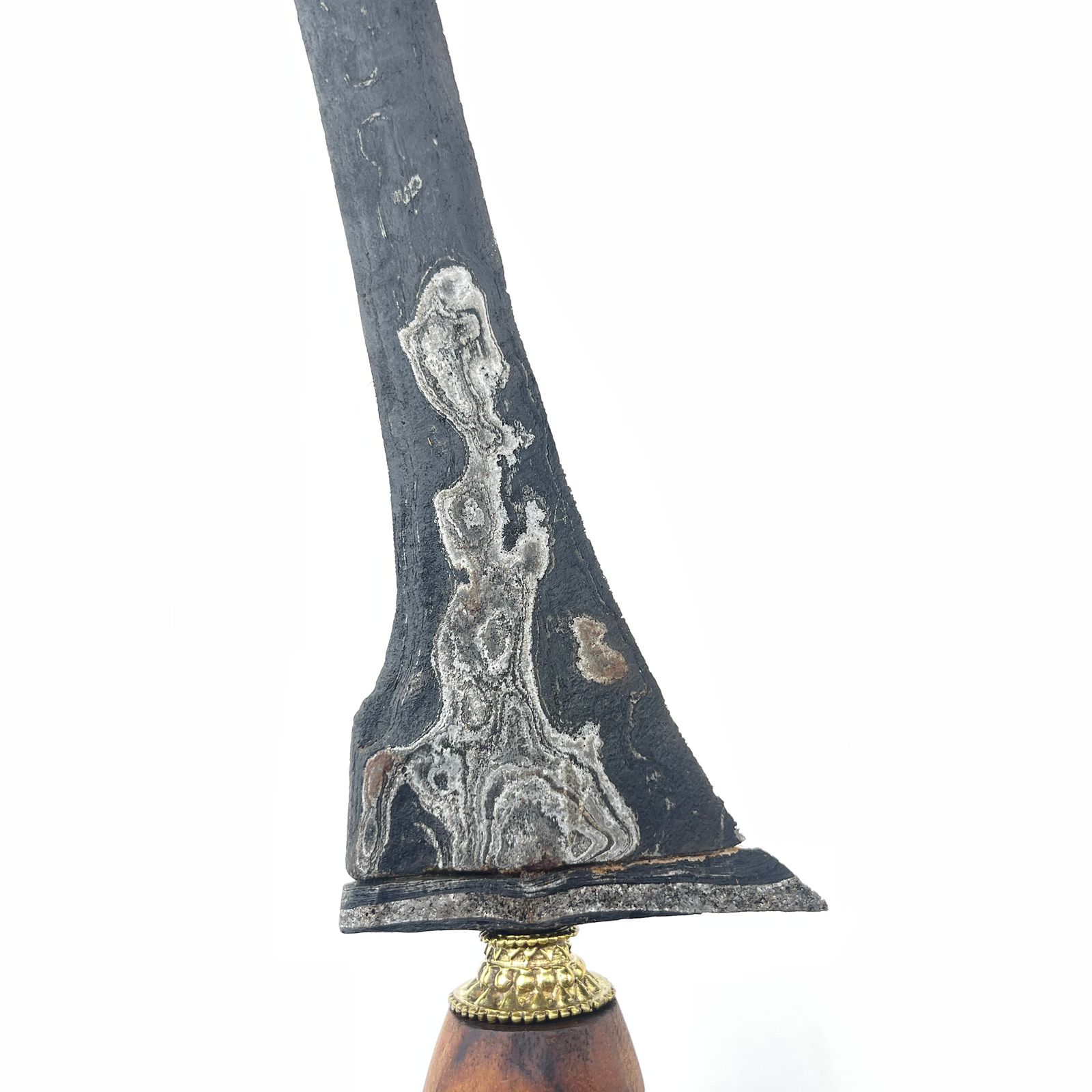 Keris Tilam Upih Pamor Rojo Gundolo Udan Mas Tiban Majapahit