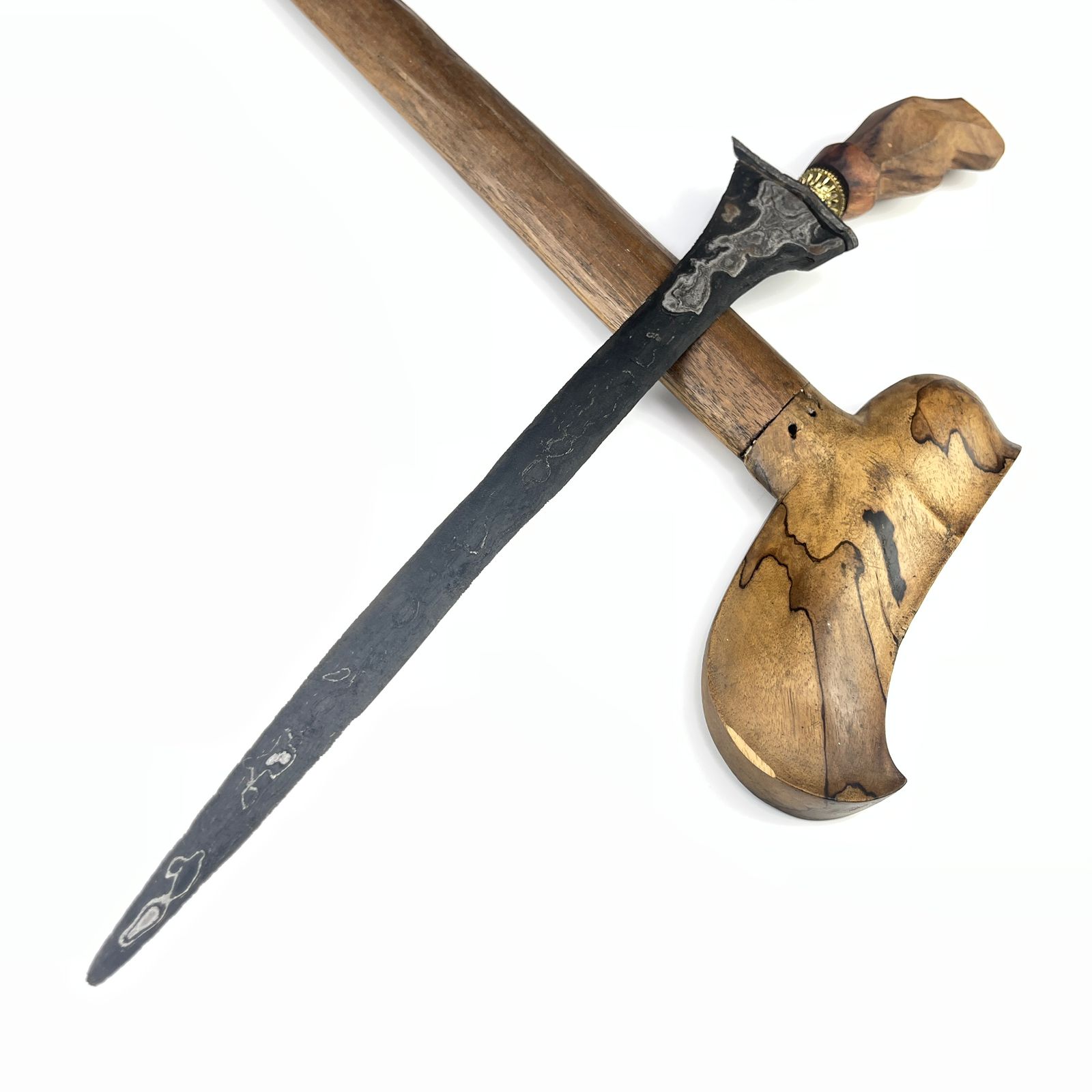 Keris Tilam Upih Pamor Rojo Gundolo Udan Mas Tiban Majapahit