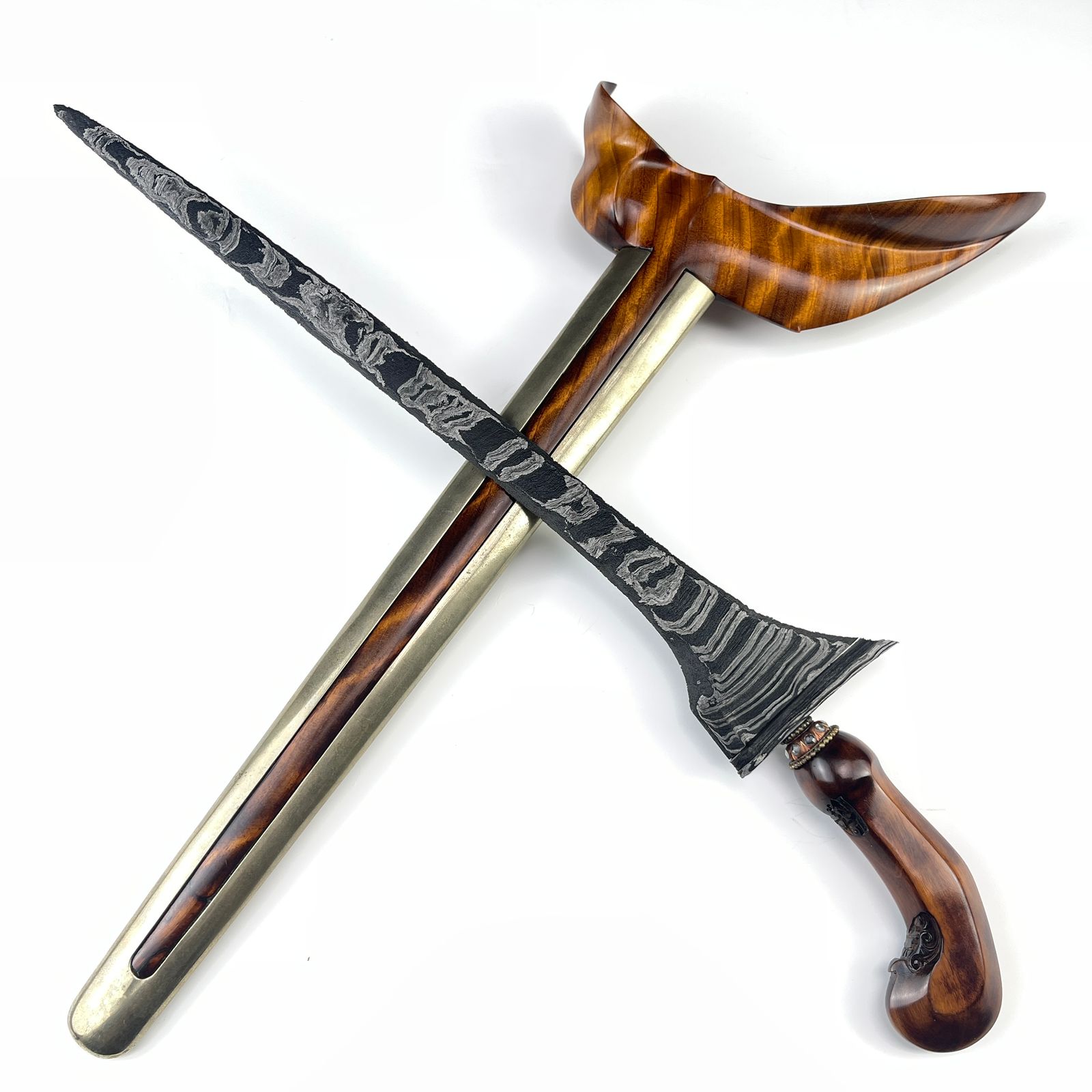 Keris Tilam Upih Pamor Toya Mambeg Sepuh