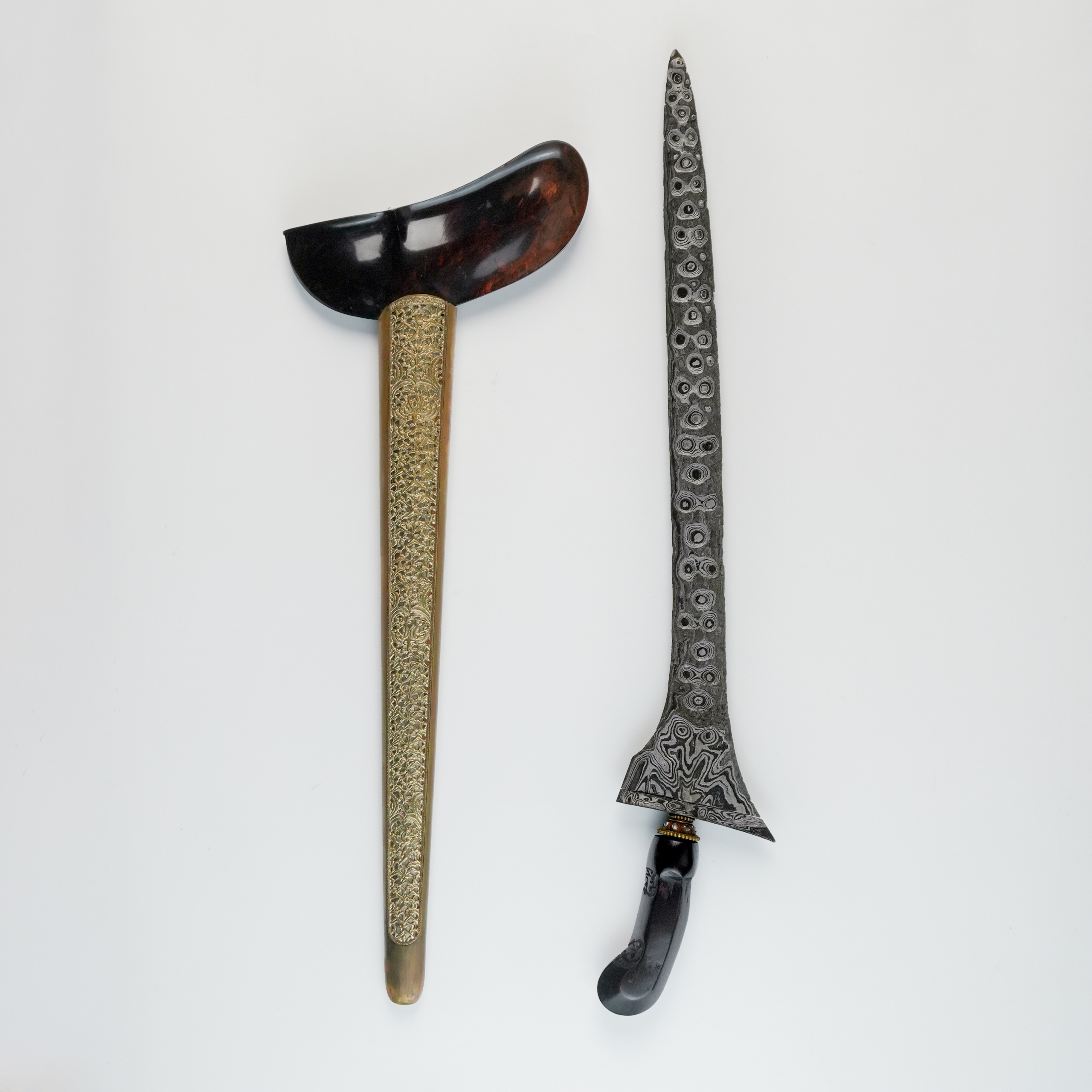 Keris Brojol Pamor Udan Mas Cirebon