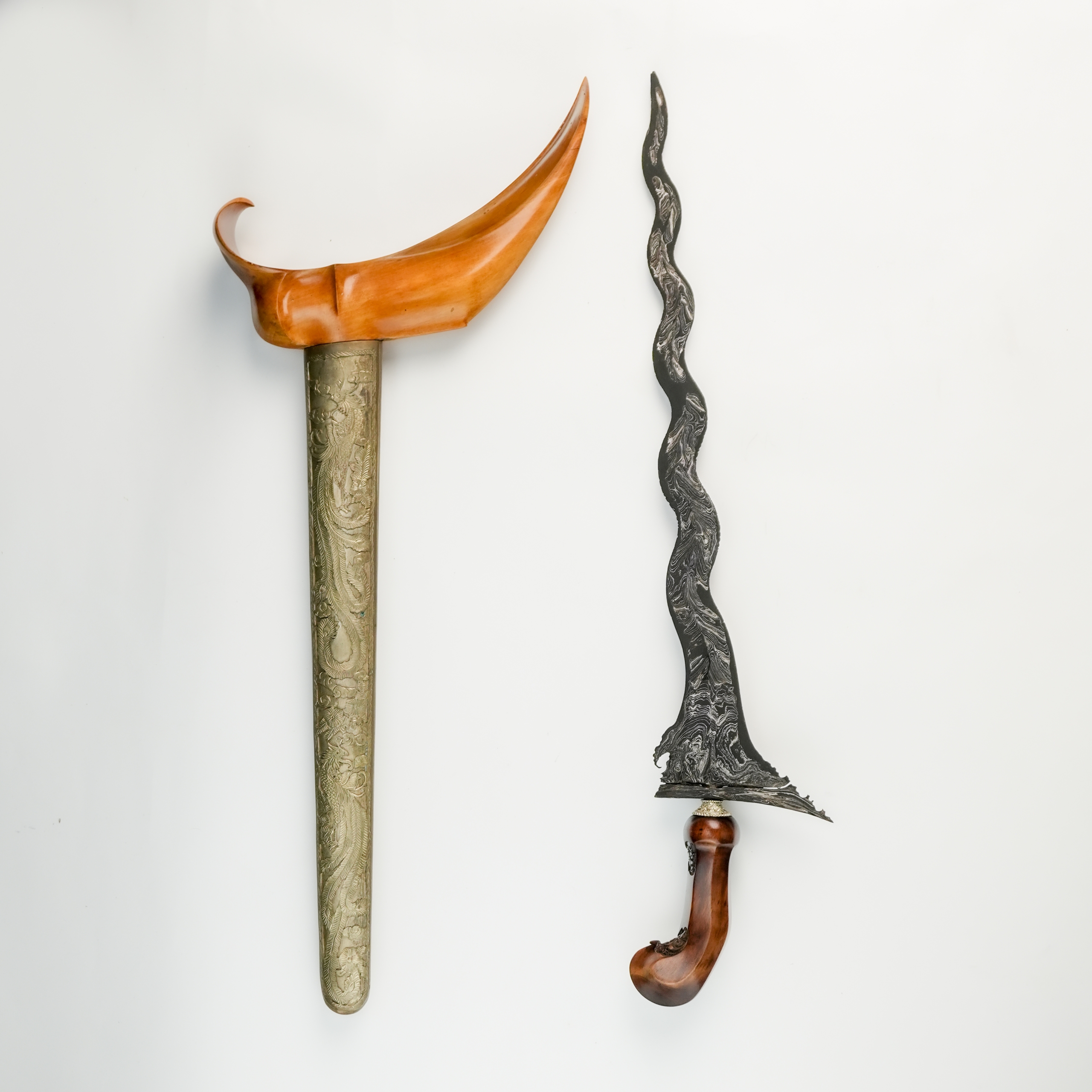 Keris Carita Gandhu Pamor Lar Gangsir