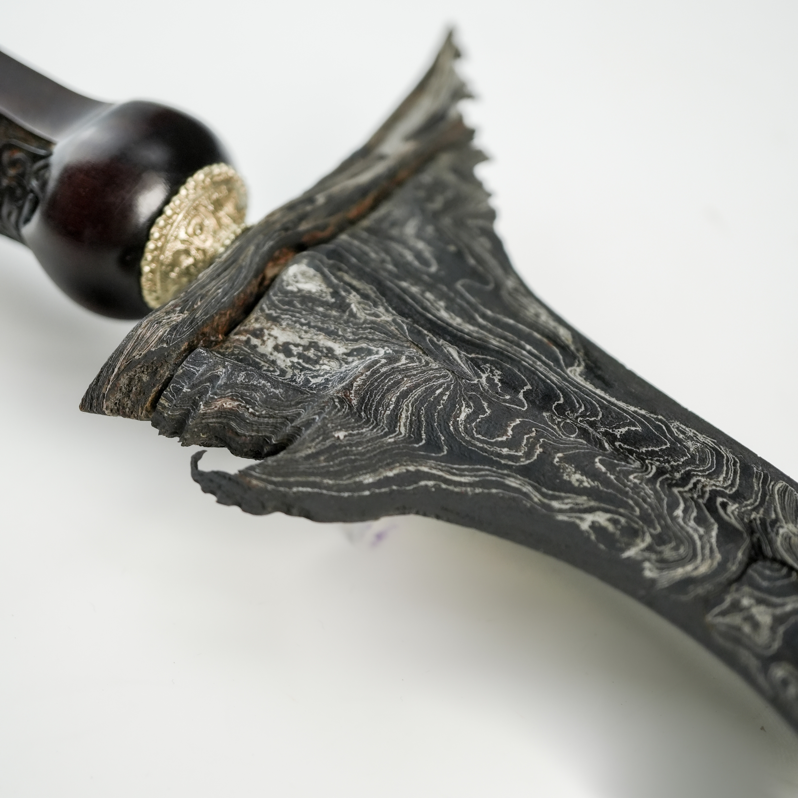 Keris Carita Gandhu Pamor Lar Gangsir