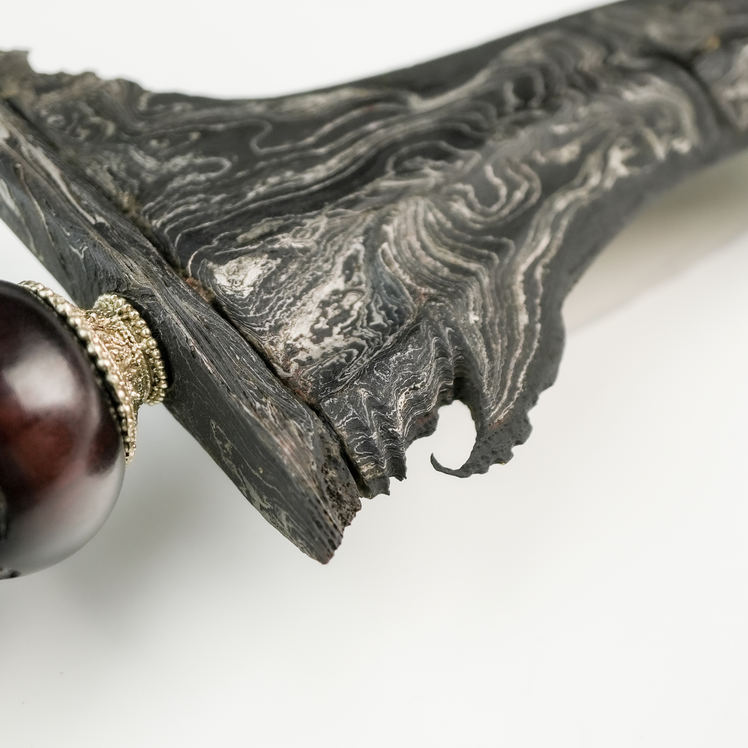 Keris Carita Gandhu Pamor Lar Gangsir