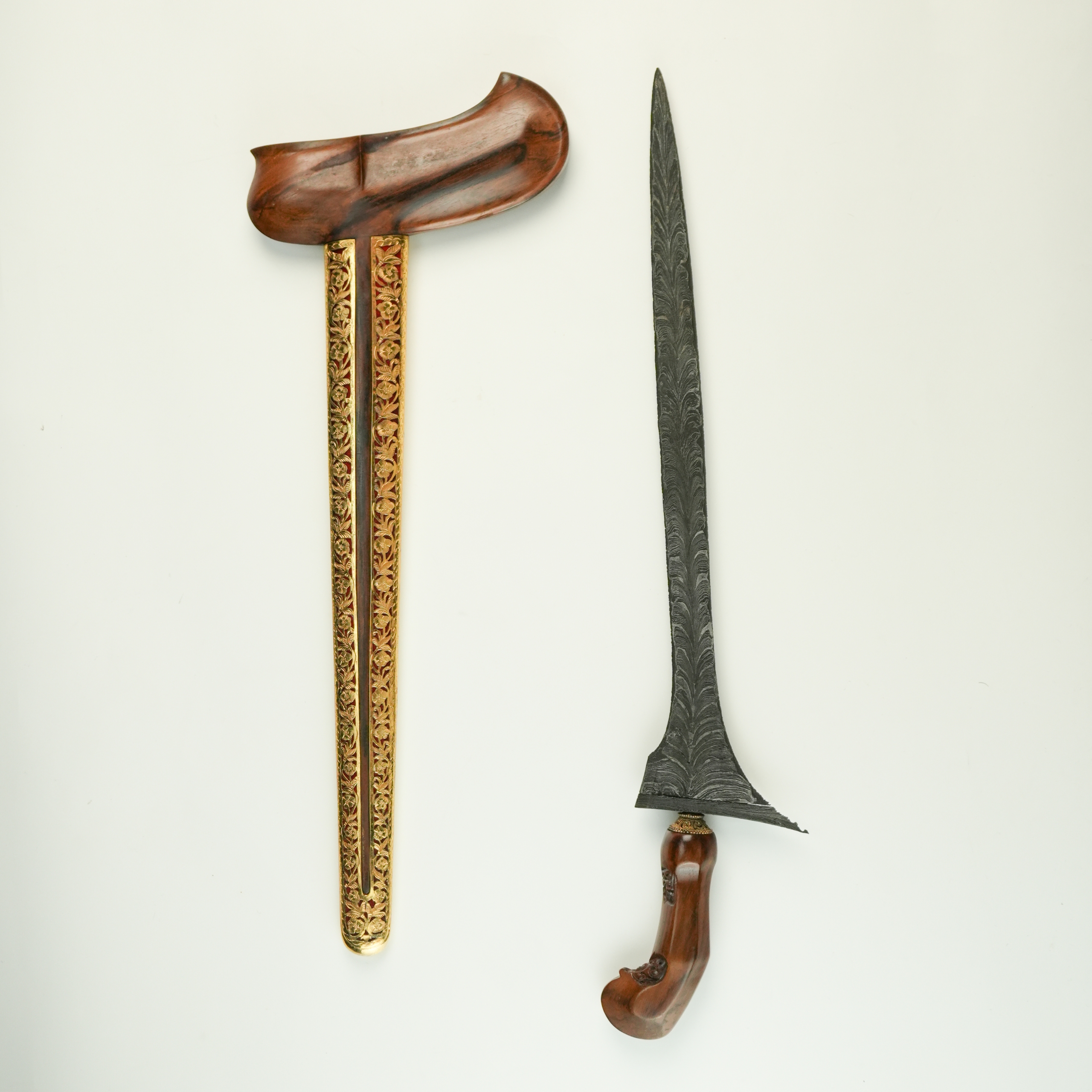 Keris Jalak Ngore Pamor Blarak Sineret