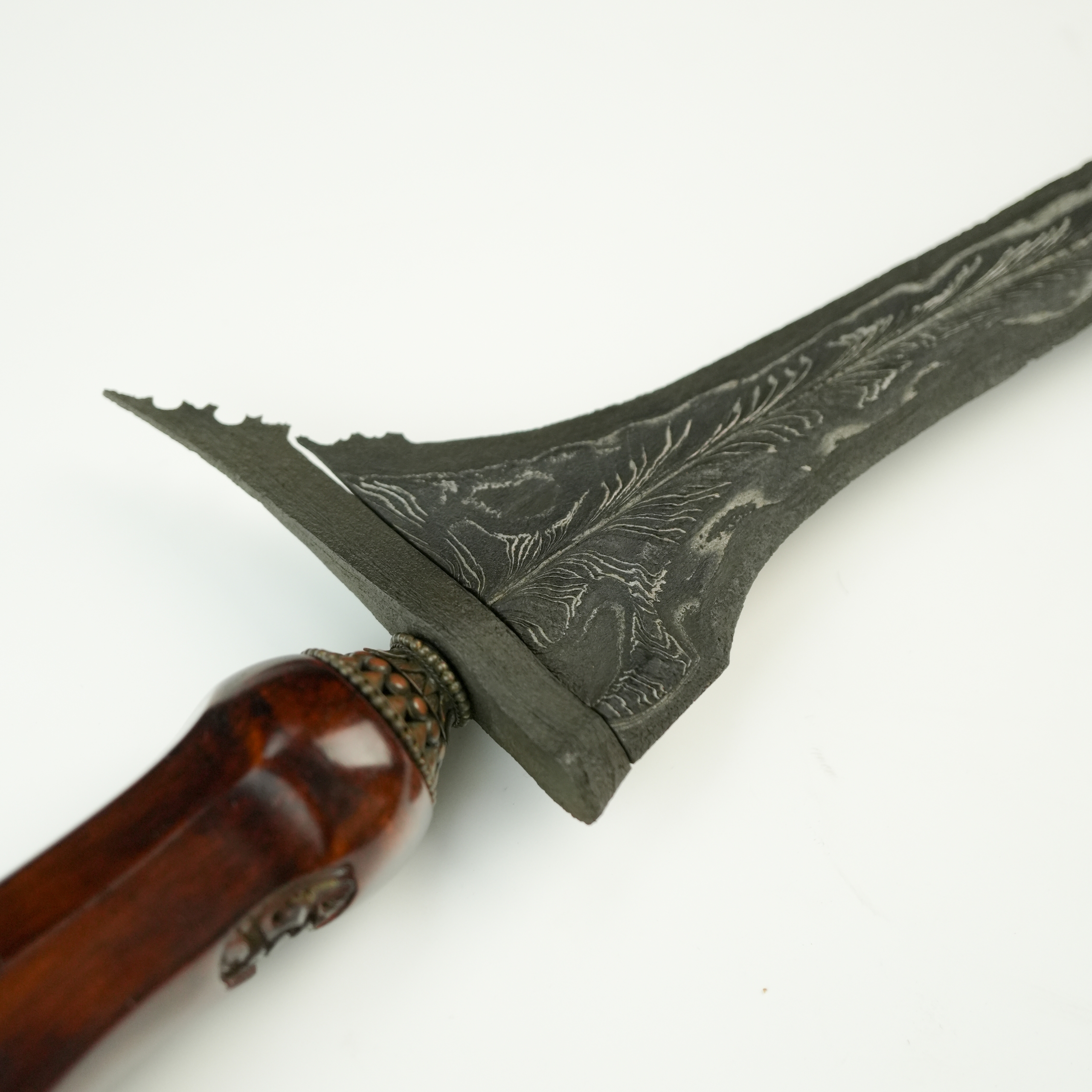 Keris Jalak Ngore Pamor Ron Genduru Sinebit Winengku