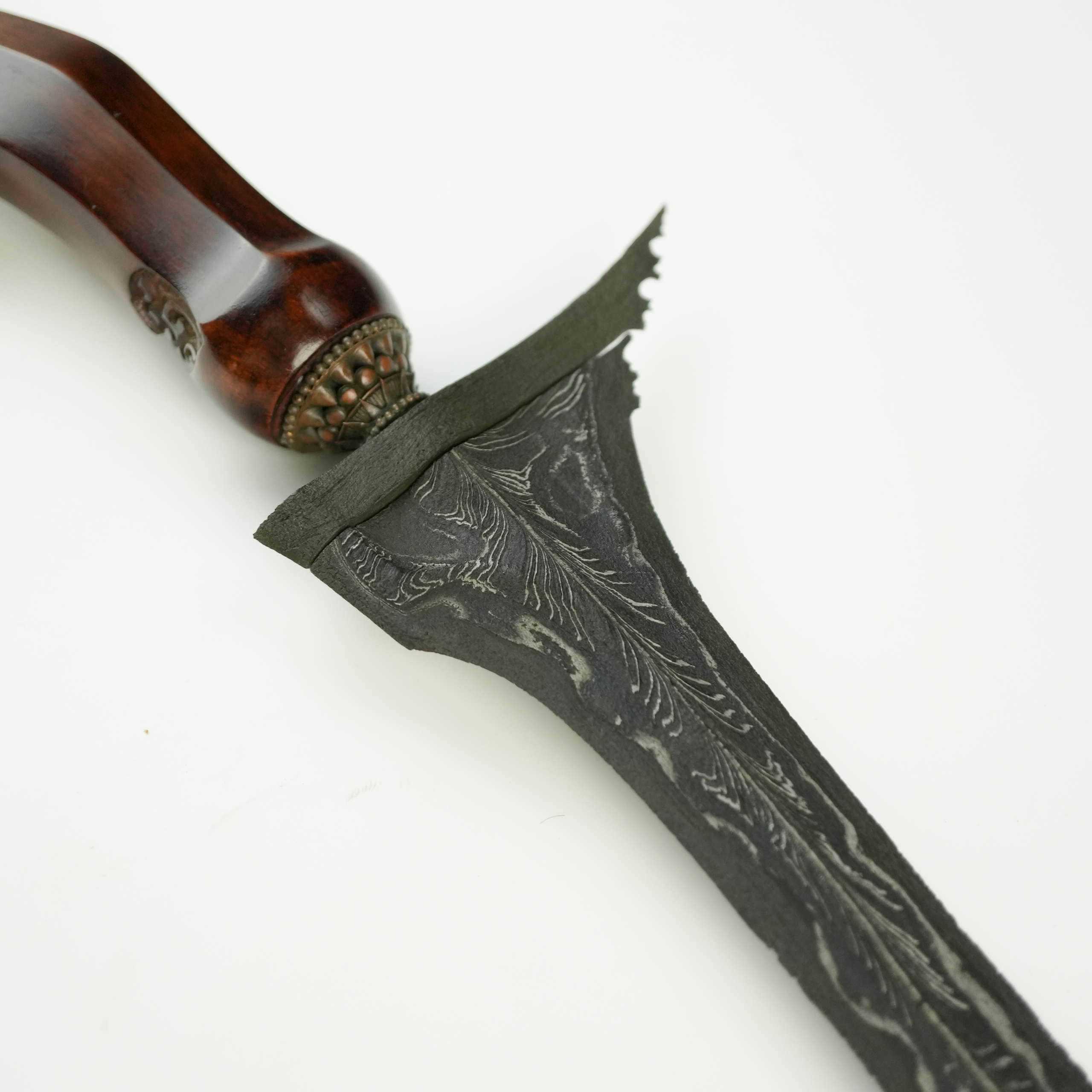 Keris Jalak Ngore Pamor Ron Genduru Sinebit Winengku