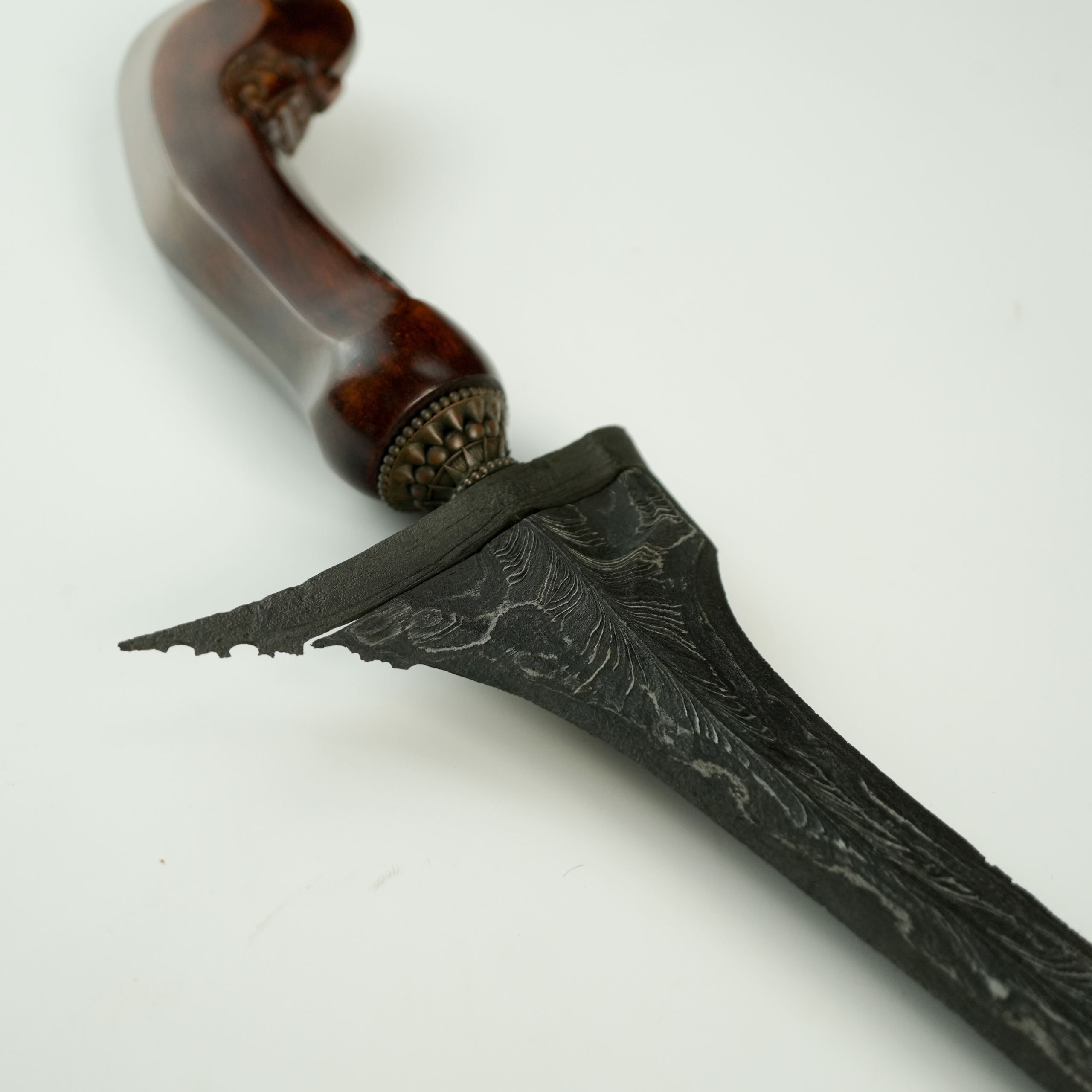 Keris Jalak Ngore Pamor Ron Genduru Sinebit Winengku