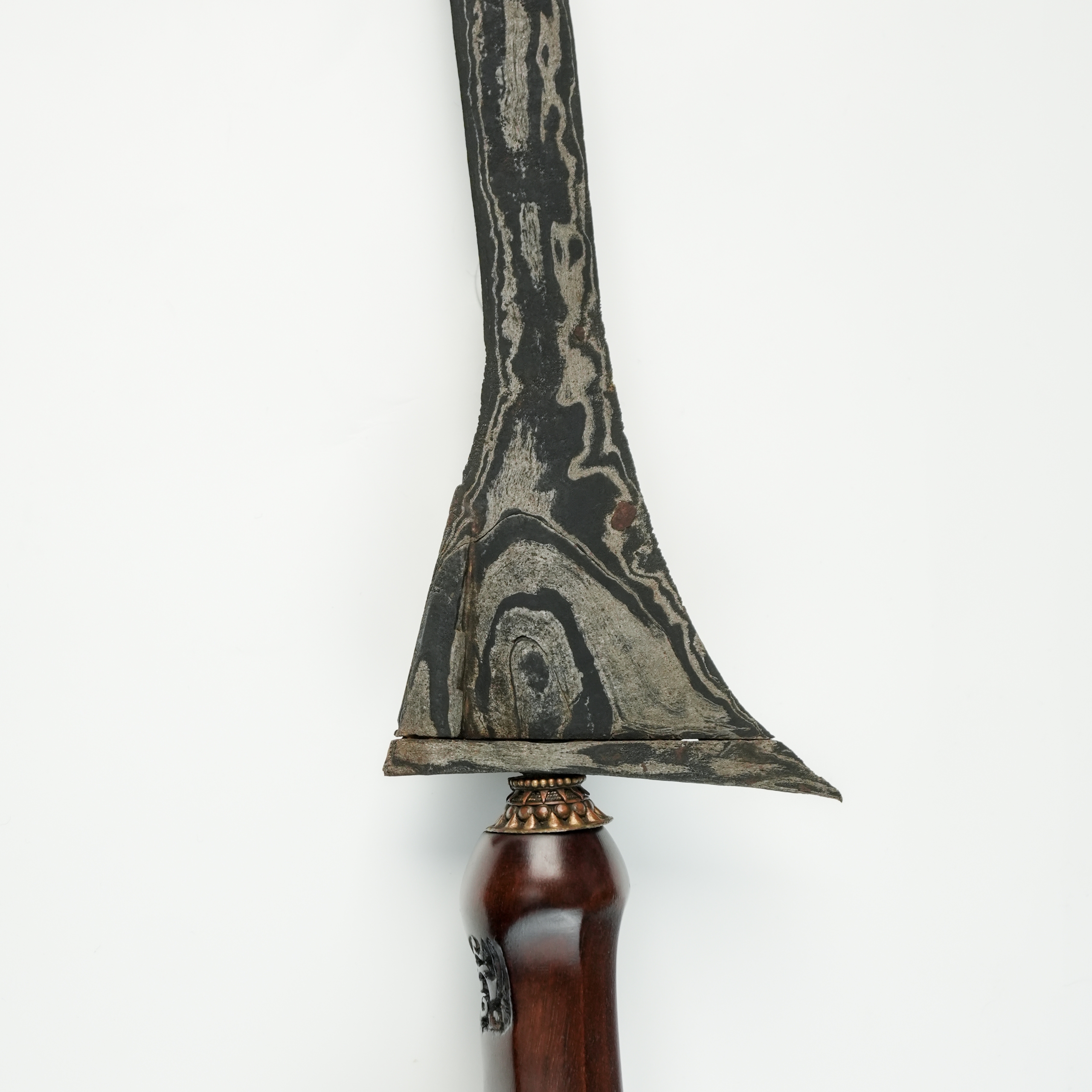 Keris Kebo Lajer Pamor Batu Lapak Ngulit Semangka