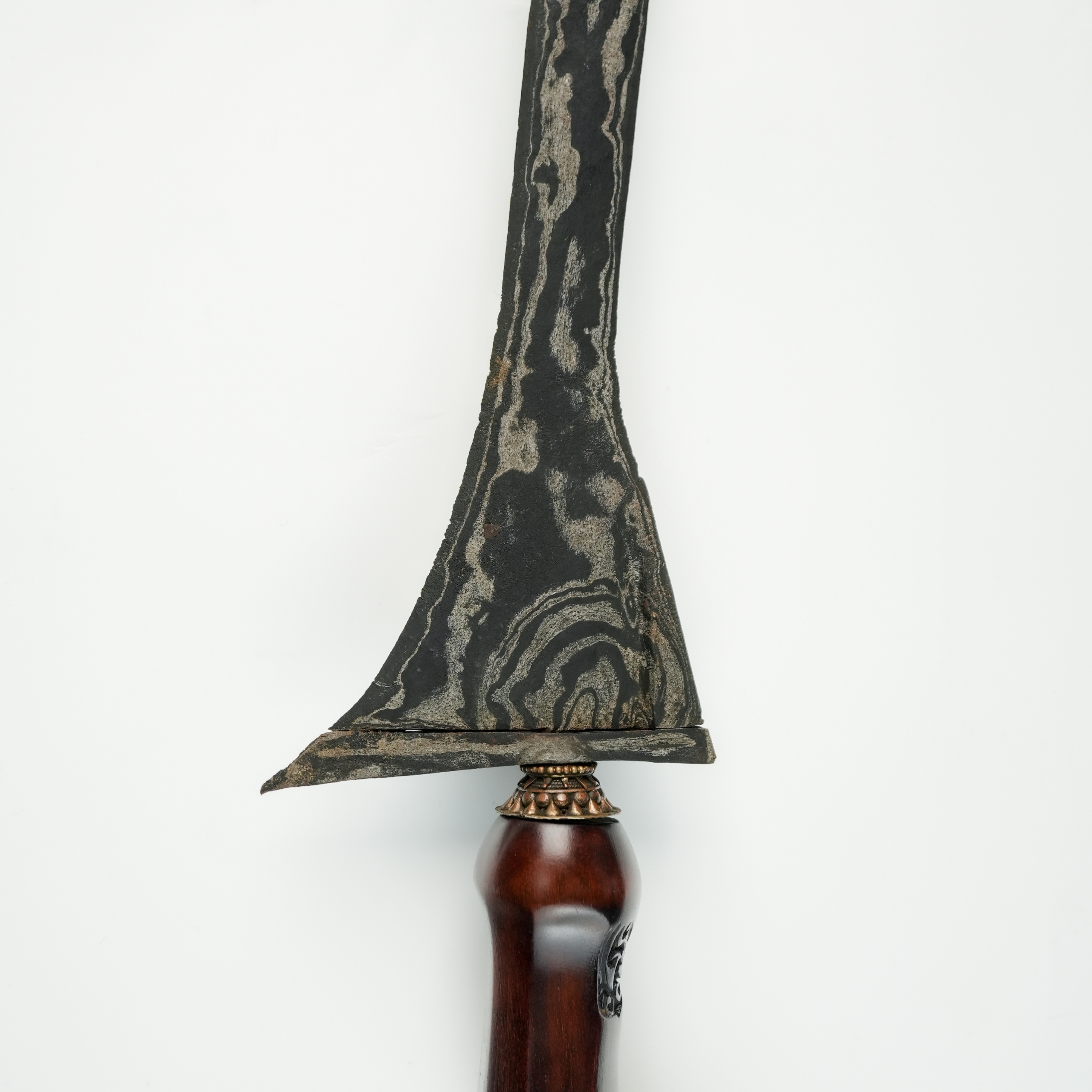 Keris Kebo Lajer Pamor Batu Lapak Ngulit Semangka