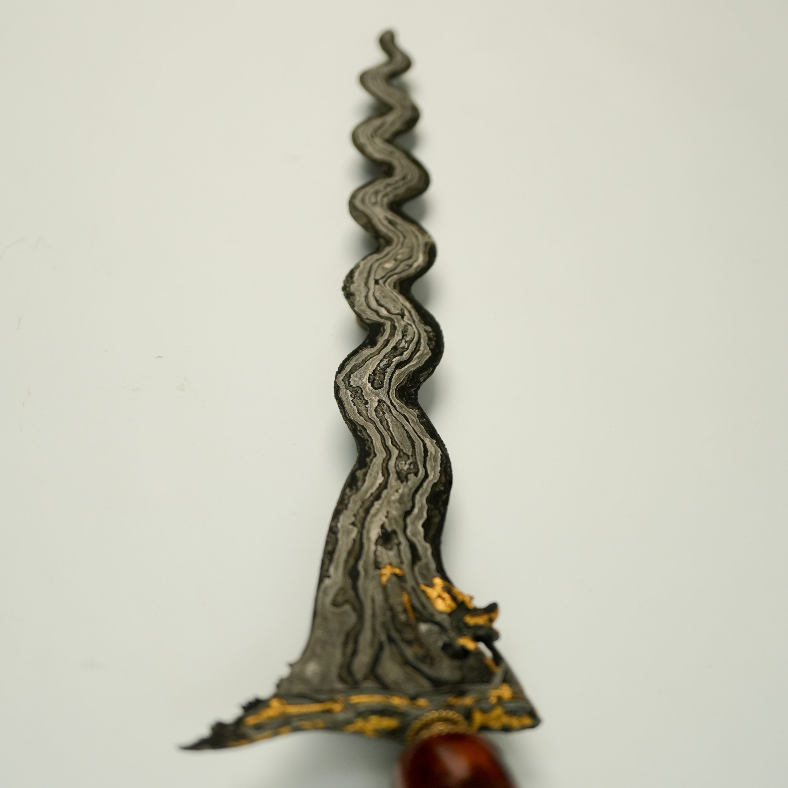 Keris Nogo Siluman Kinatah Emas Madura Sepuh