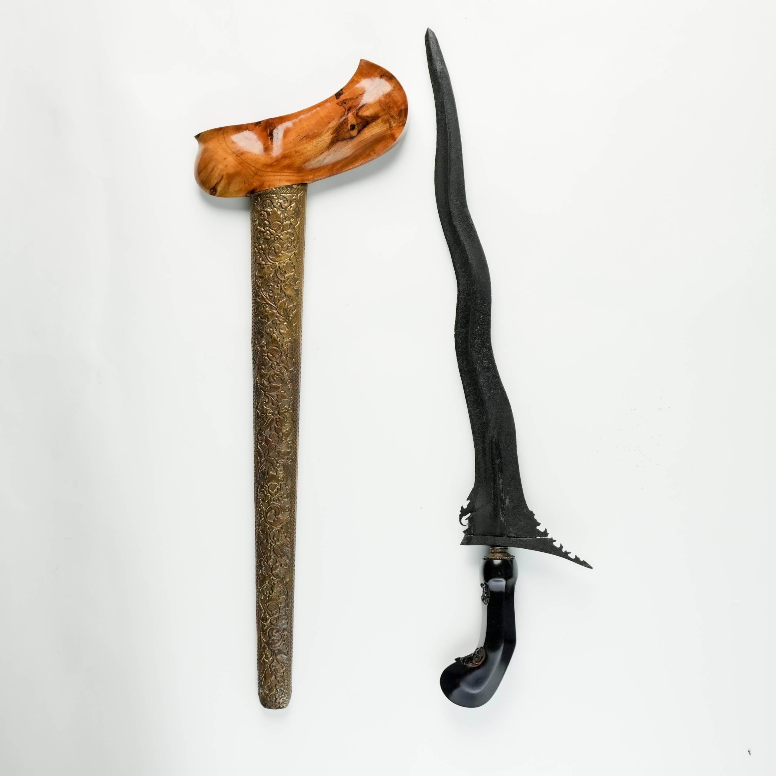 Keris Pandhawa Prasaja Pamor Keleng