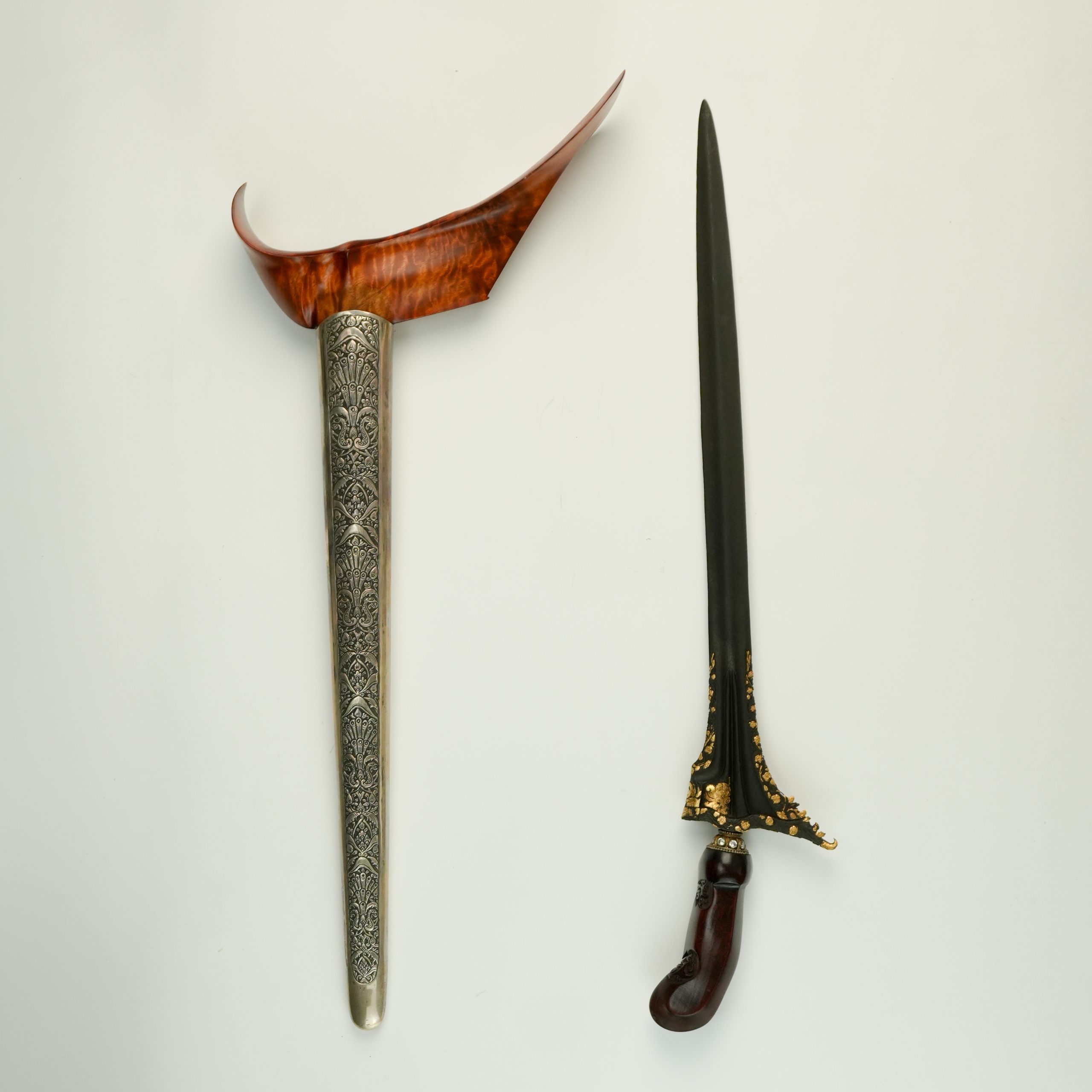 Keris Panji Nom Kinatah Emas Gonjo Wilut