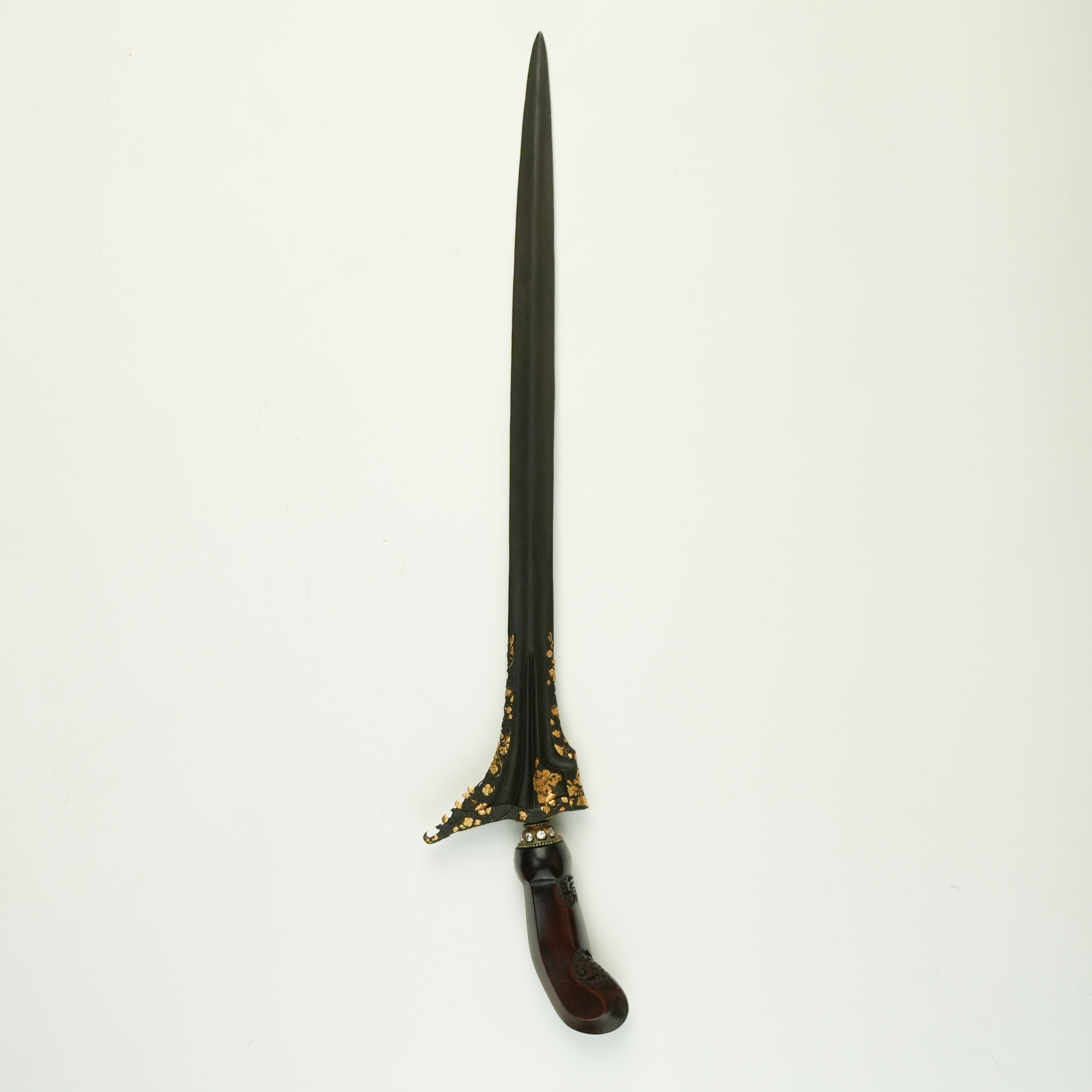 Keris Panji Nom Kinatah Emas Gonjo Wilut