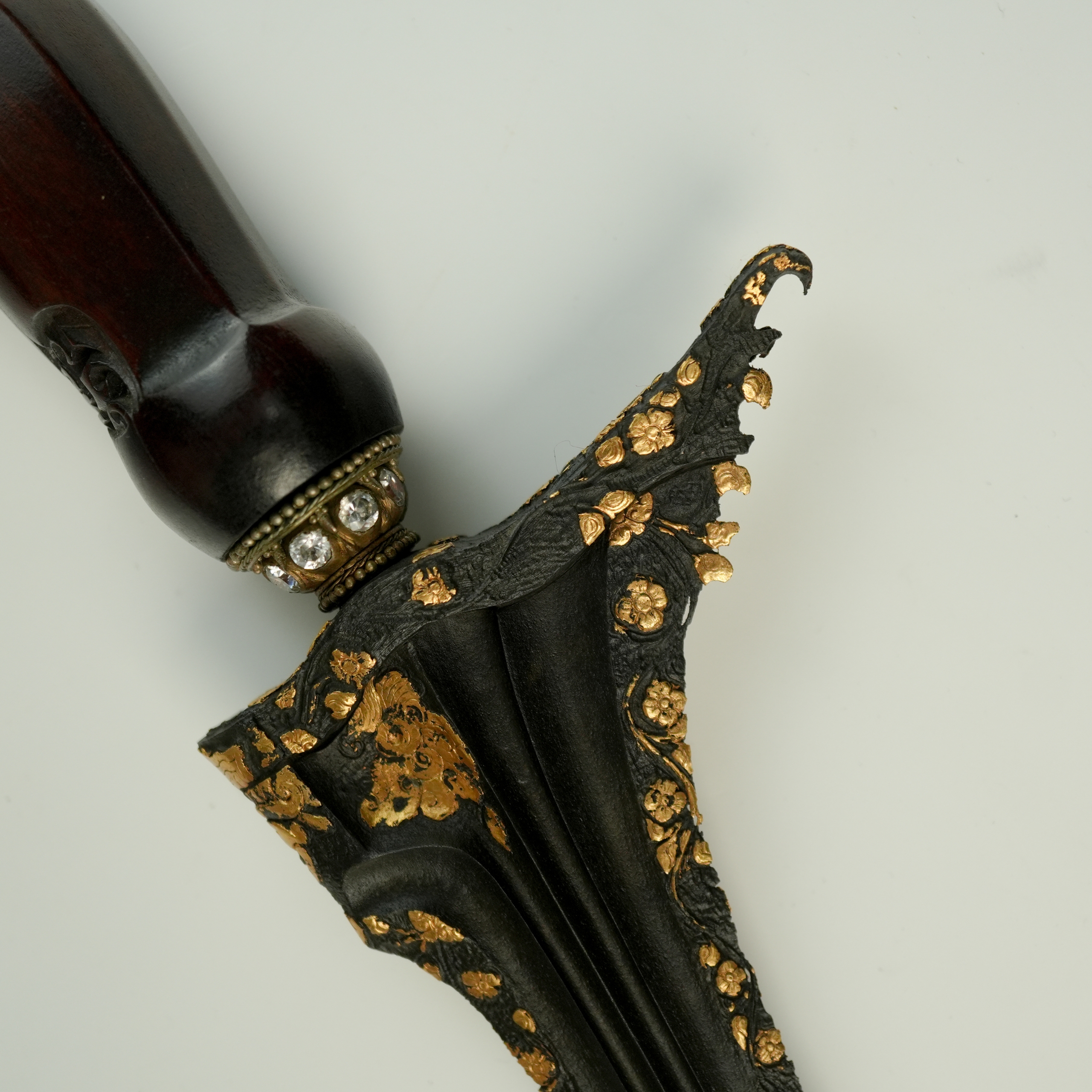 Keris Panji Nom Kinatah Emas Gonjo Wilut