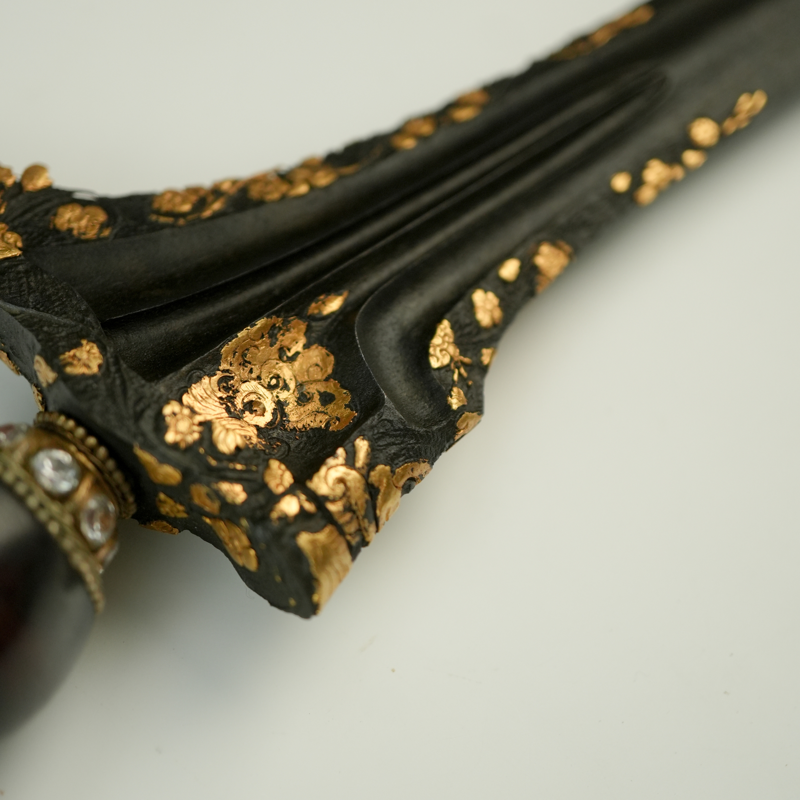 Keris Panji Nom Kinatah Emas Gonjo Wilut