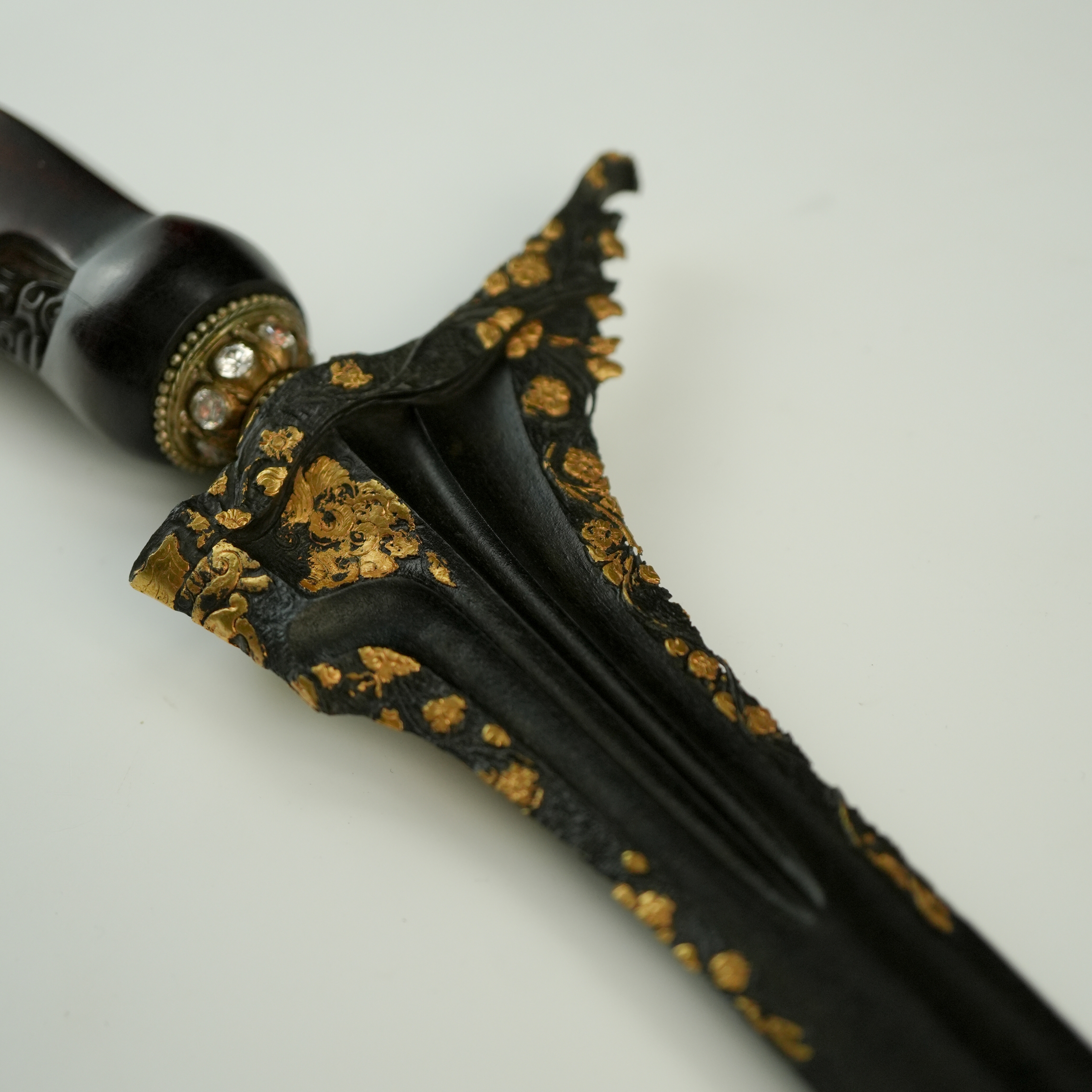 Keris Panji Nom Kinatah Emas Gonjo Wilut