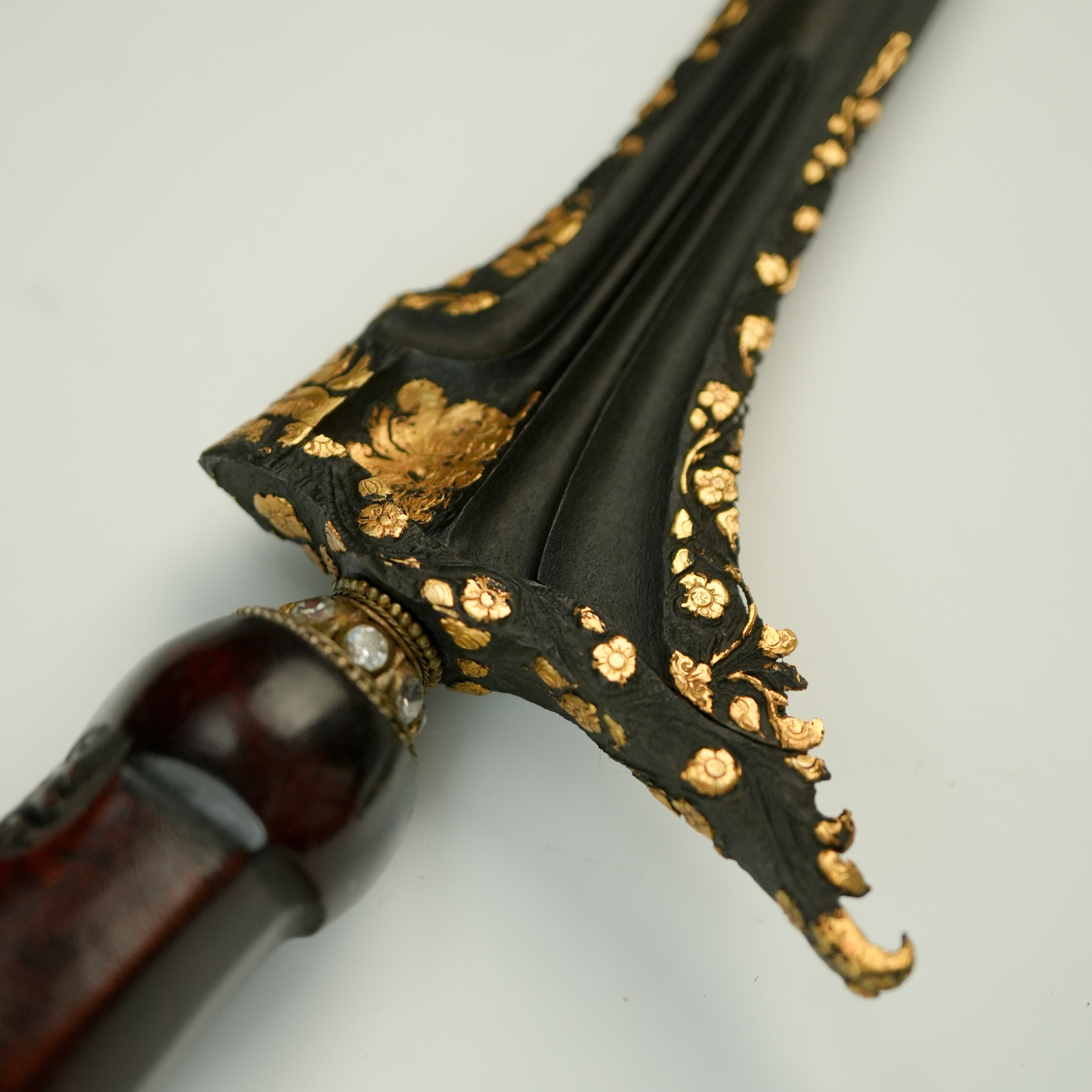 Keris Panji Nom Kinatah Emas Gonjo Wilut