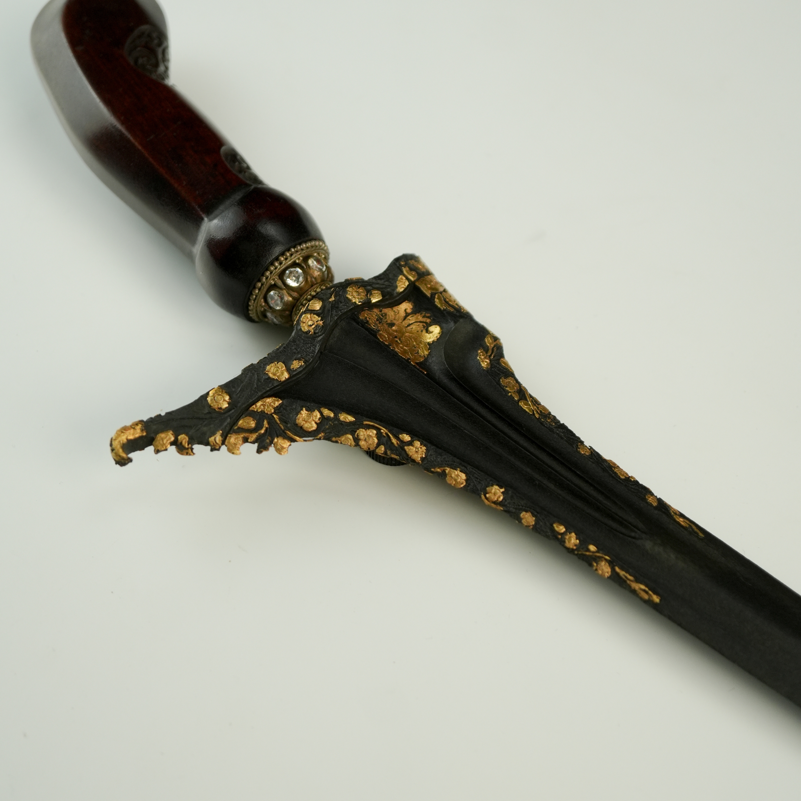 Keris Panji Nom Kinatah Emas Gonjo Wilut