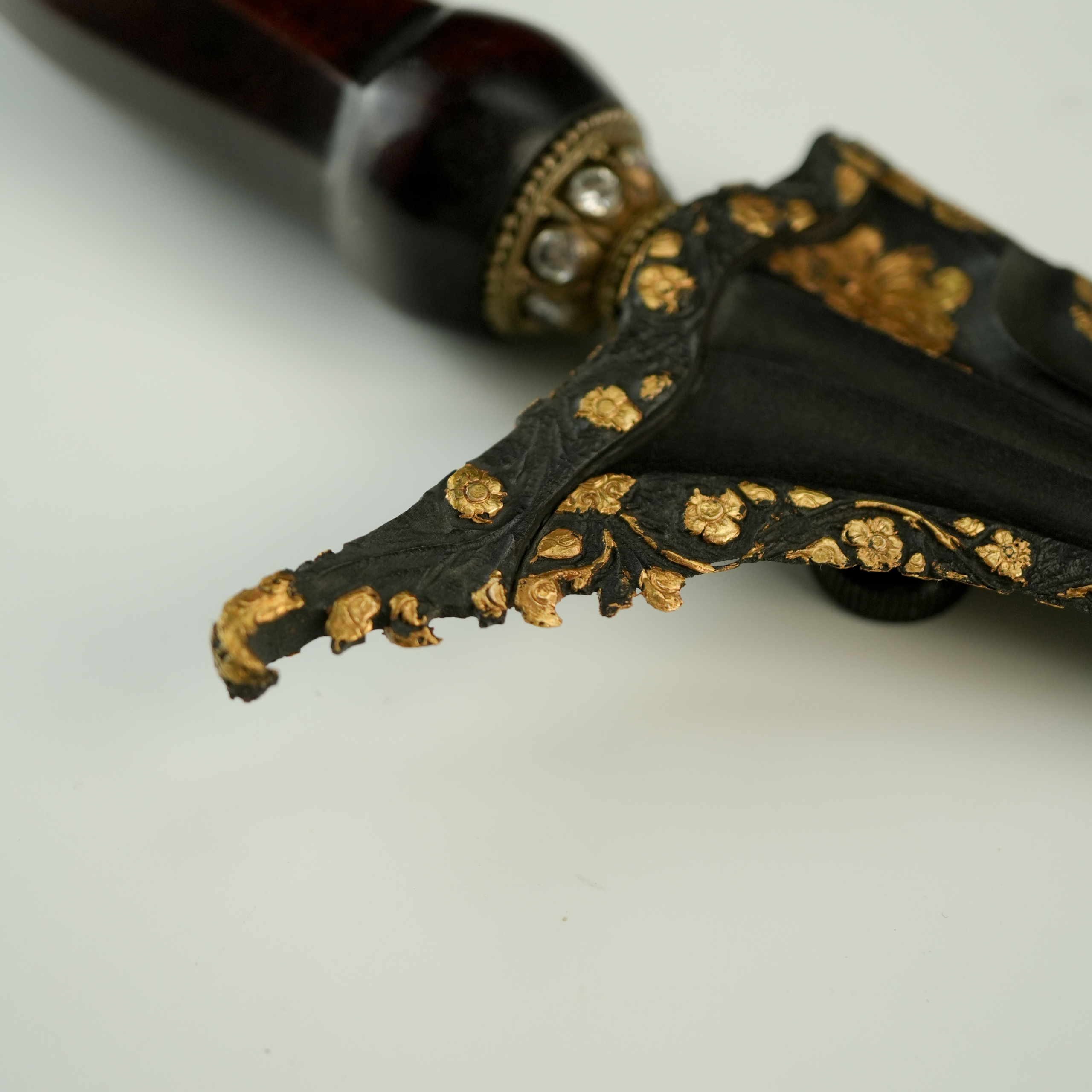 Keris Panji Nom Kinatah Emas Gonjo Wilut