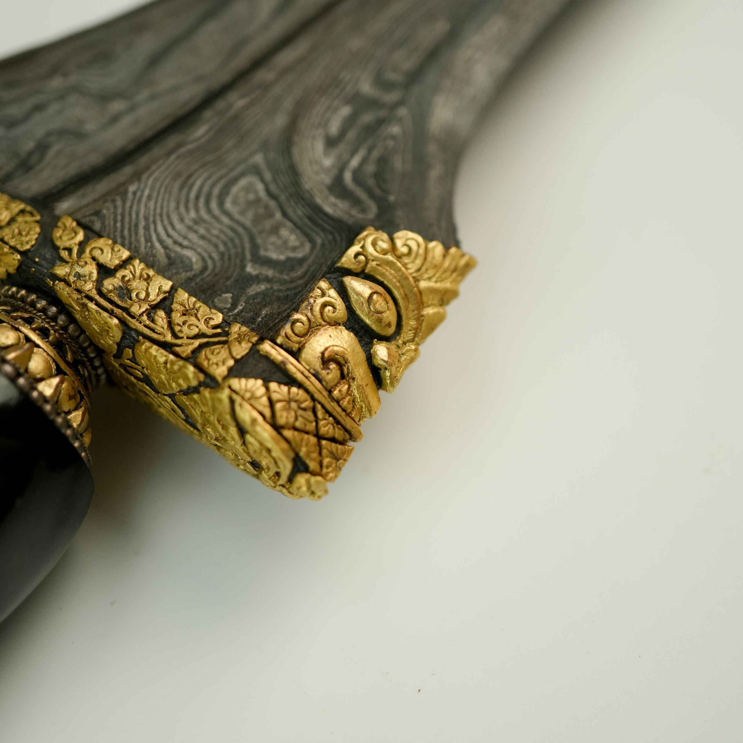 Keris Panji Nom Kinatah Emas Makoro