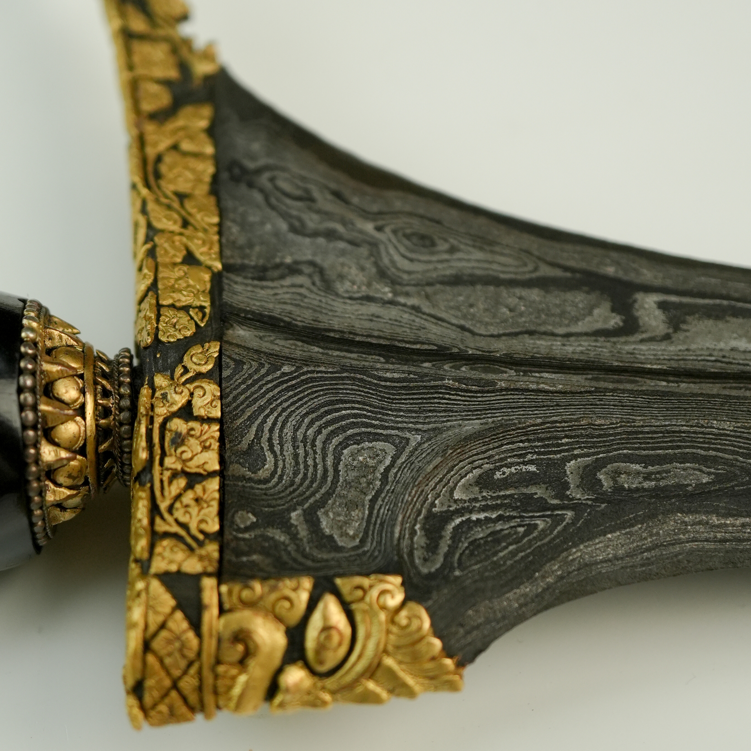 Keris Panji Nom Kinatah Emas Makoro