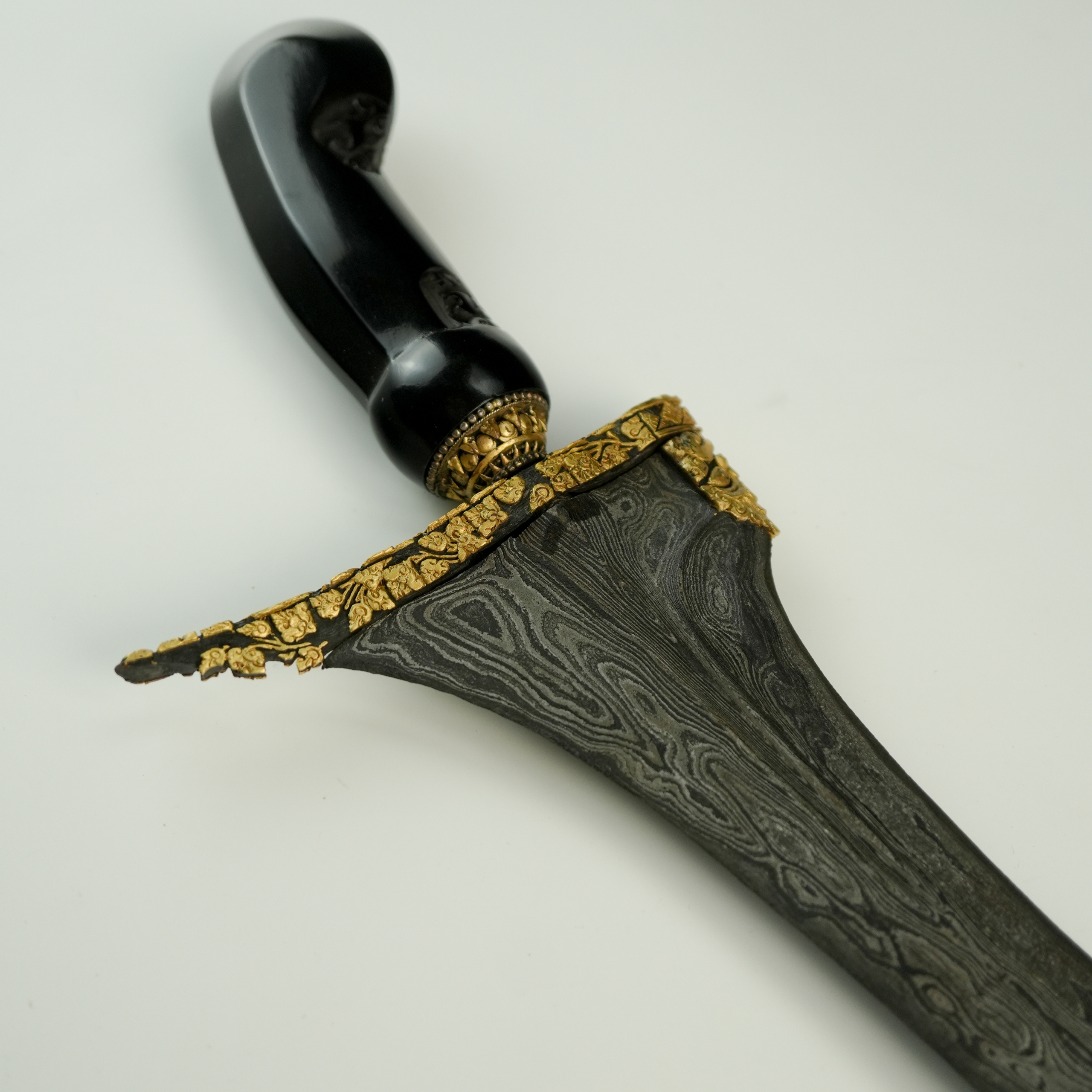 Keris Panji Nom Kinatah Emas Makoro