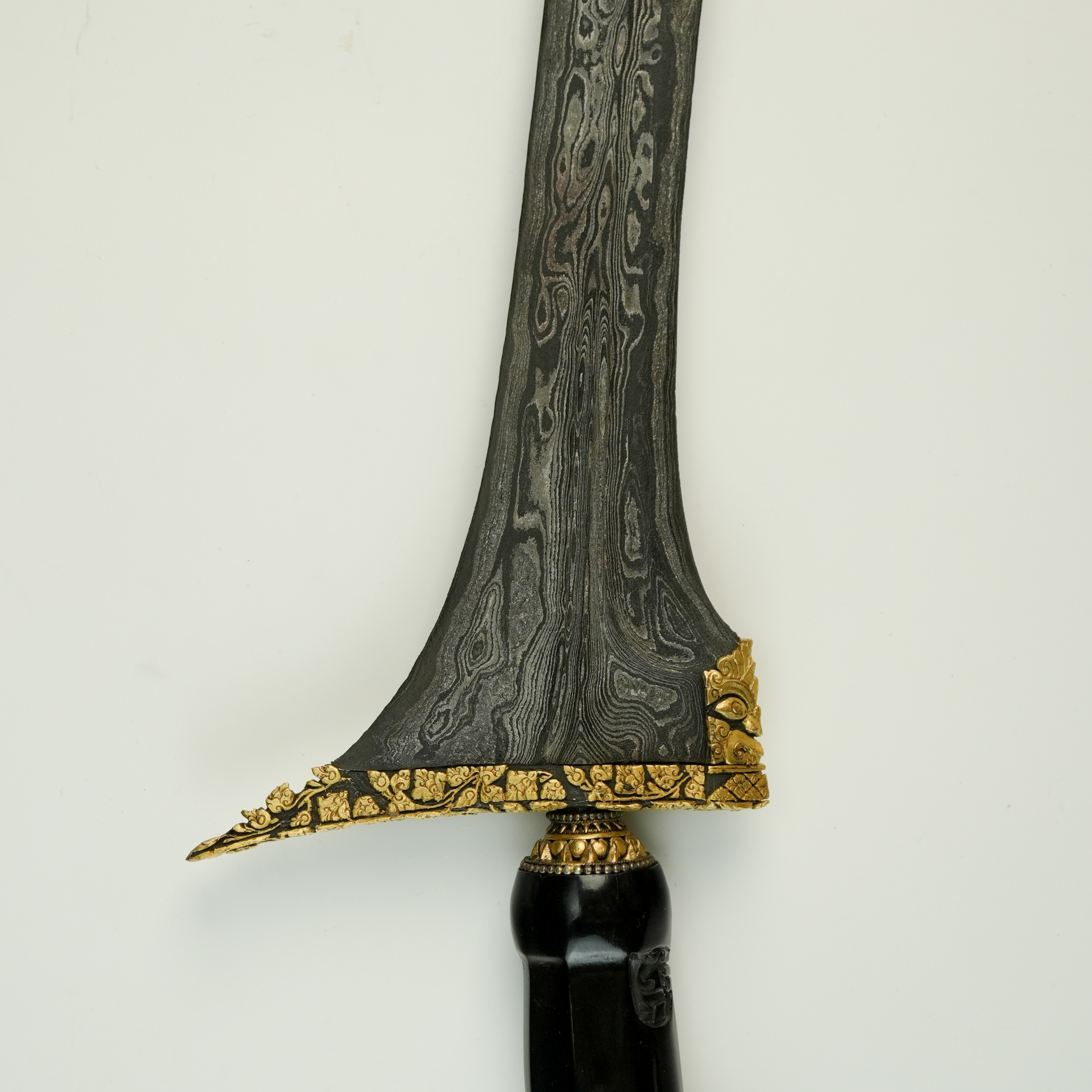 Keris Panji Nom Kinatah Emas Makoro