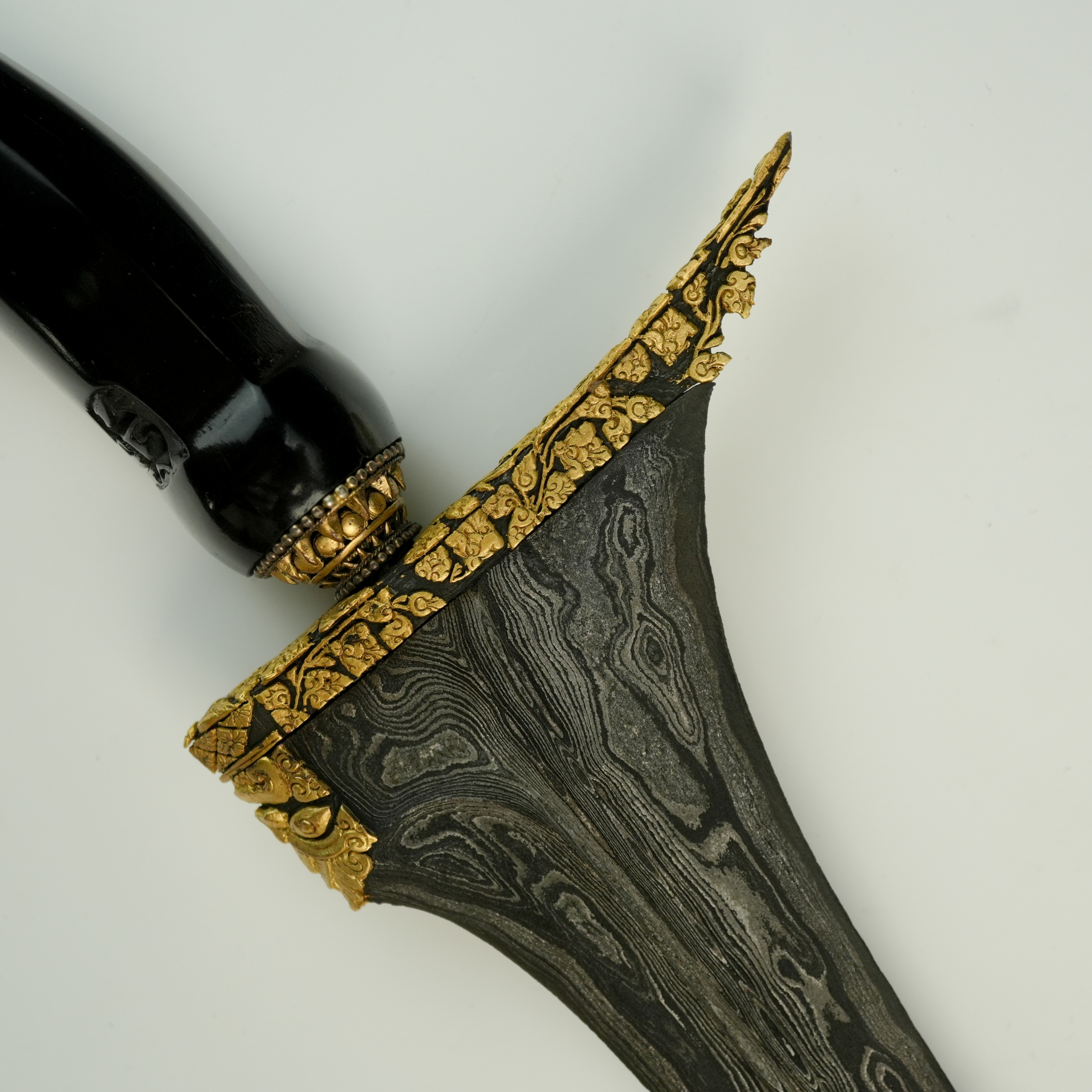 Keris Panji Nom Kinatah Emas Makoro