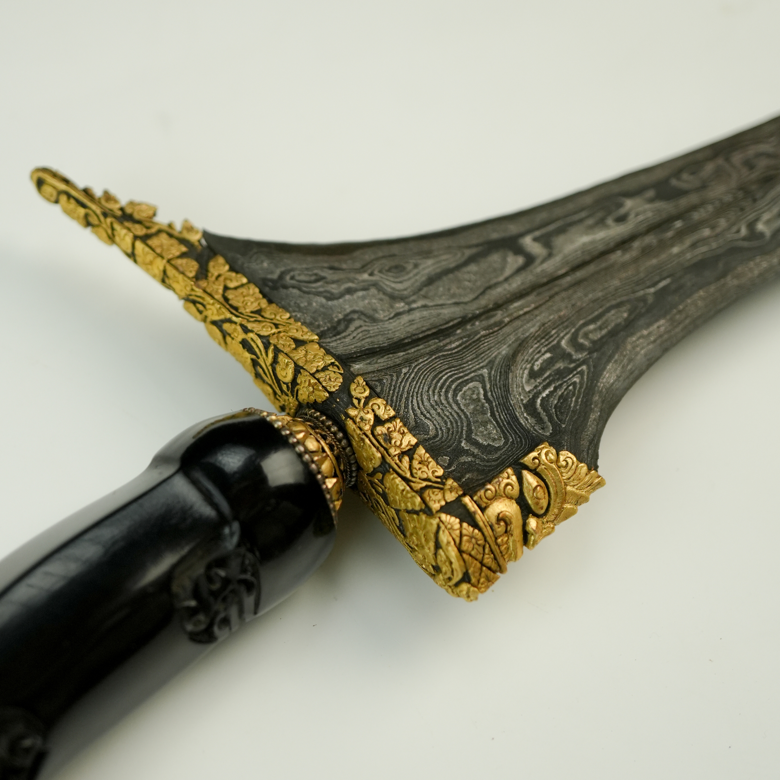 Keris Panji Nom Kinatah Emas Makoro