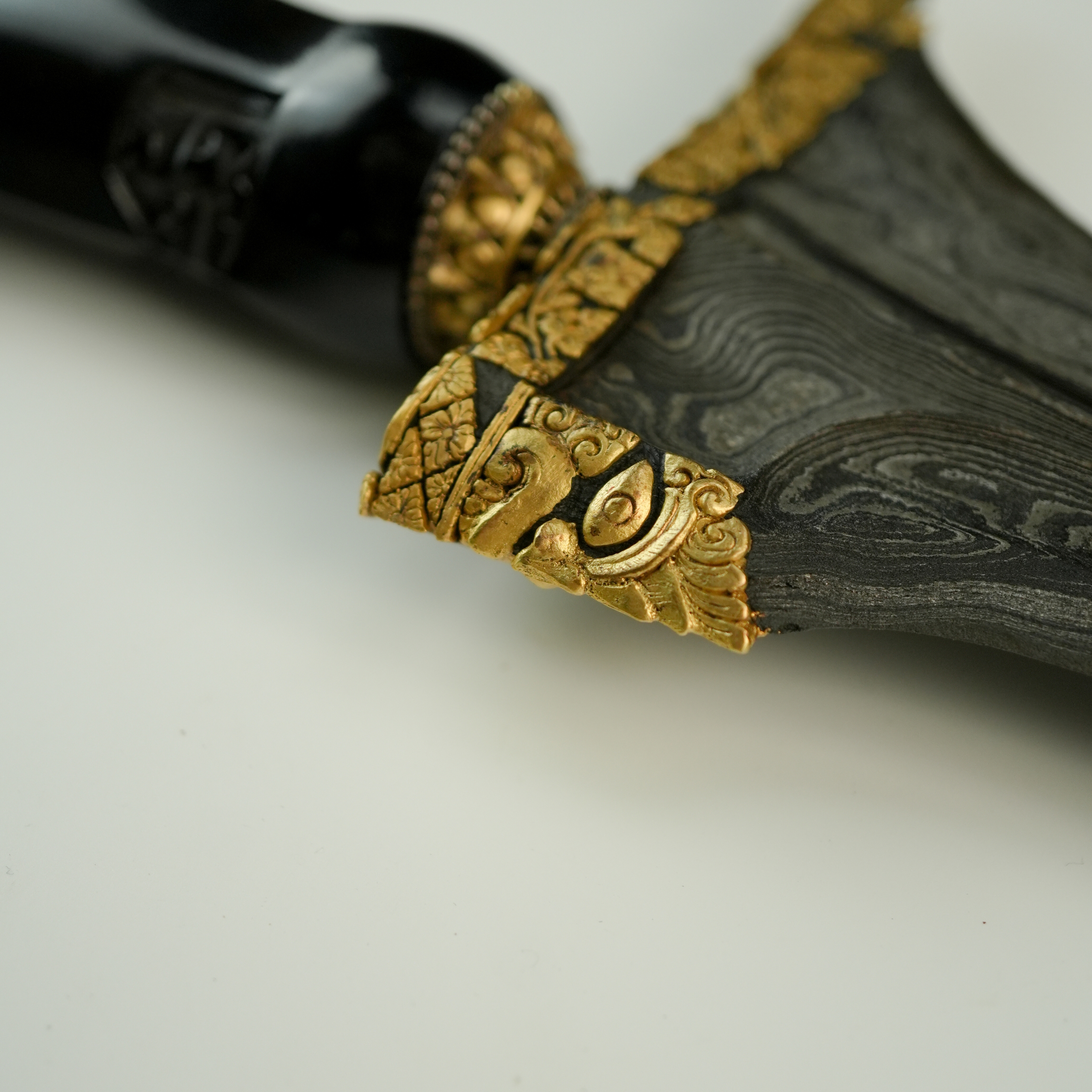 Keris Panji Nom Kinatah Emas Makoro