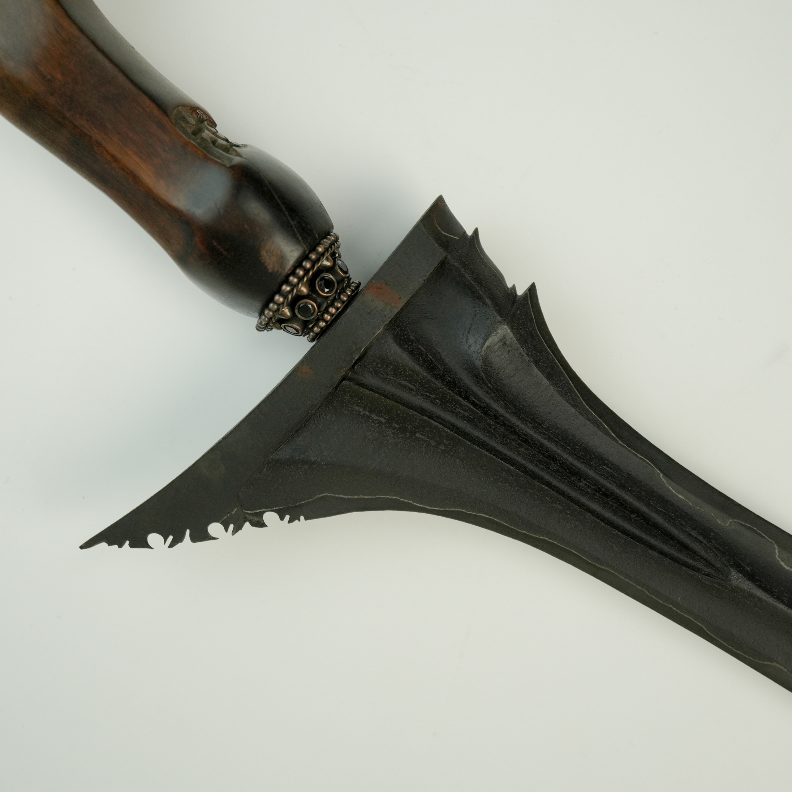 Keris Pasopati Pamor Wengkon Besi Hurap